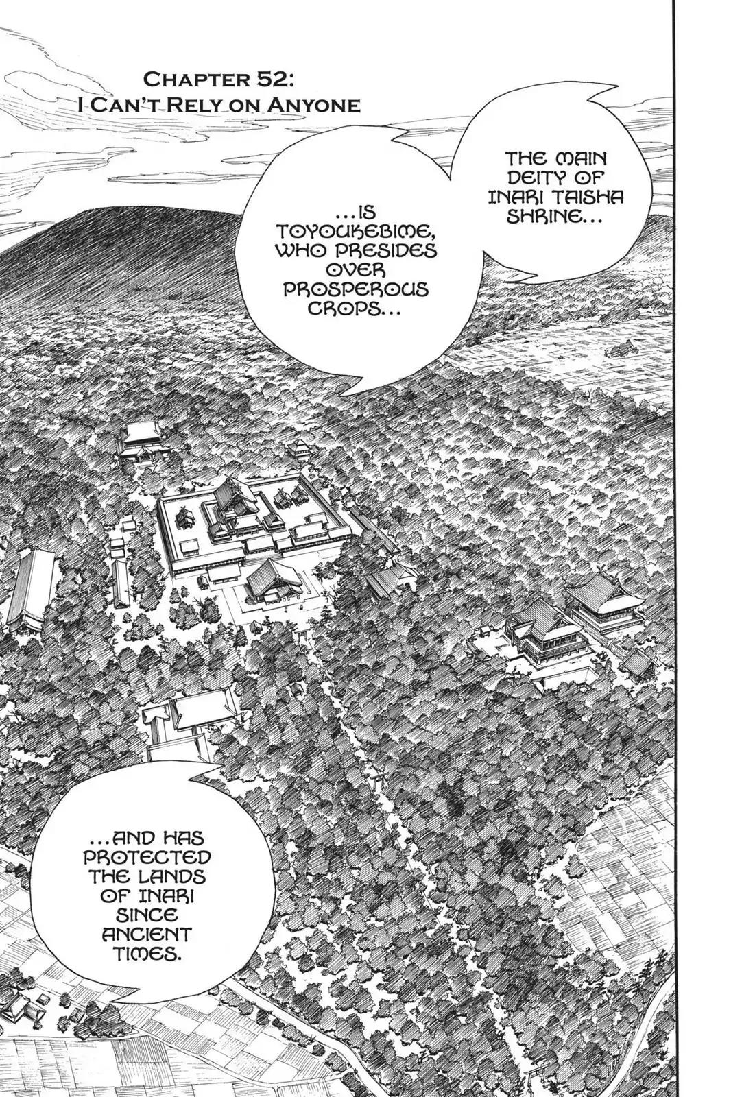Ao no Exorcist Chapter 52 - Page 1