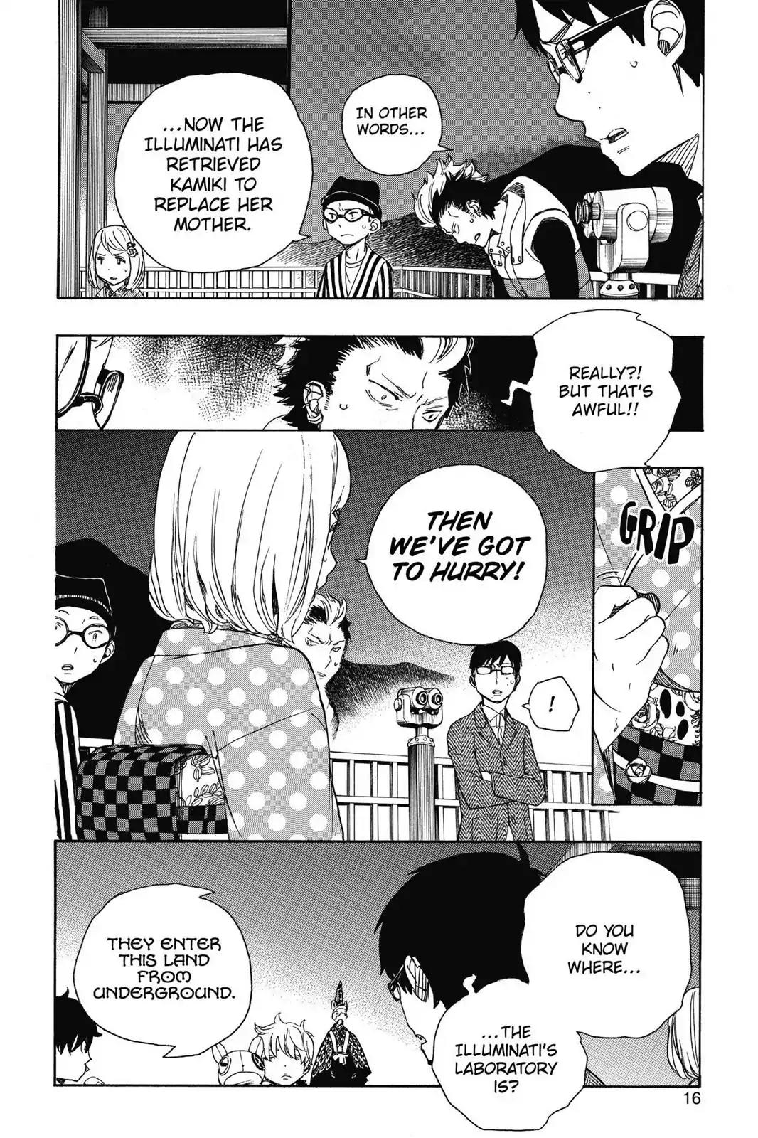 Ao no Exorcist Chapter 53 - Page 16
