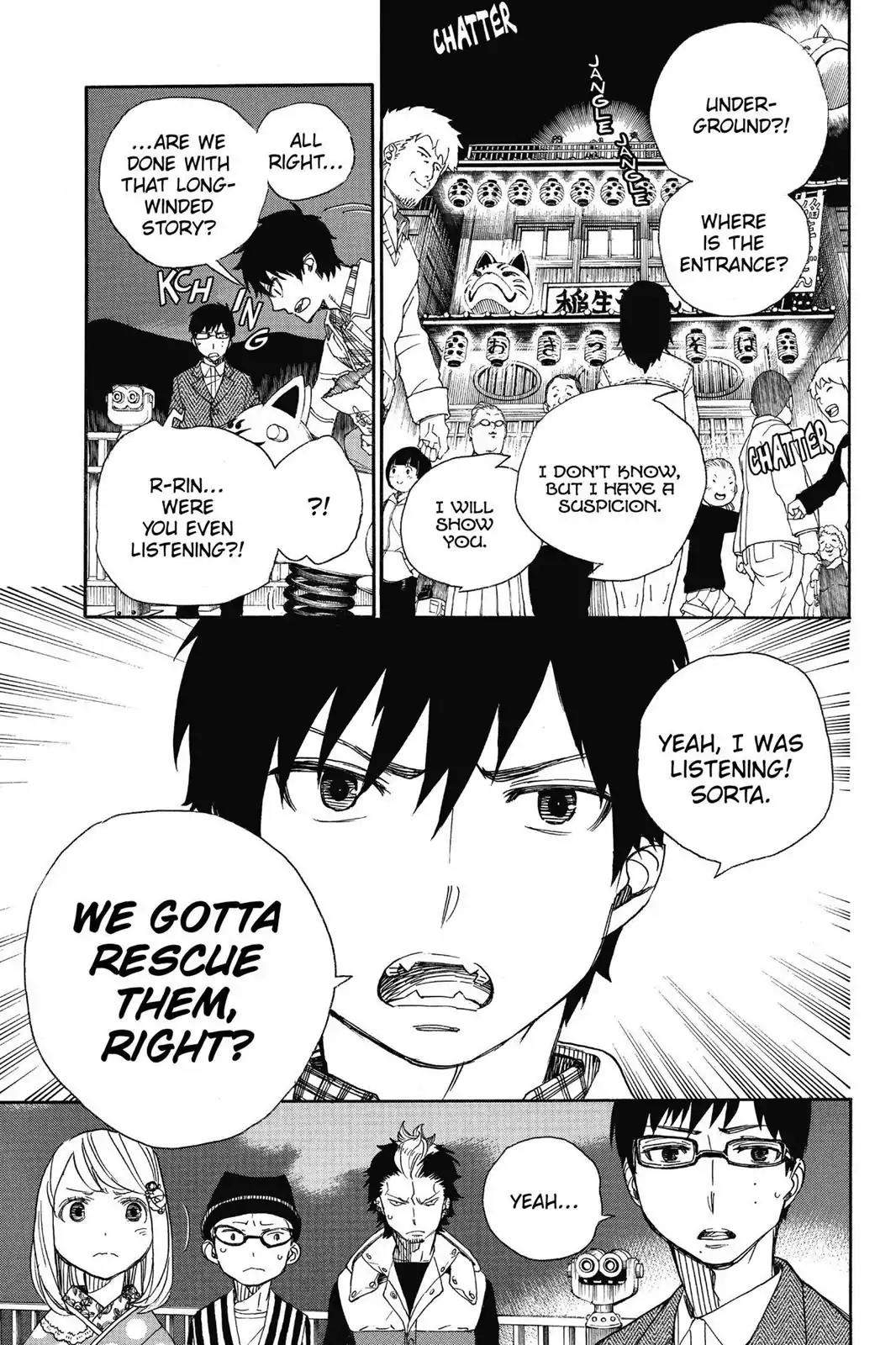 Ao no Exorcist Chapter 53 - Page 17