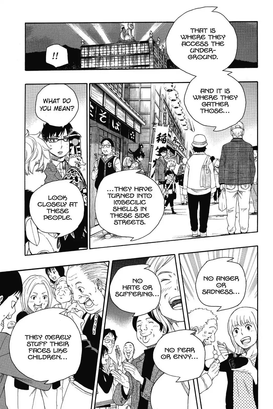 Ao no Exorcist Chapter 54 - Page 12