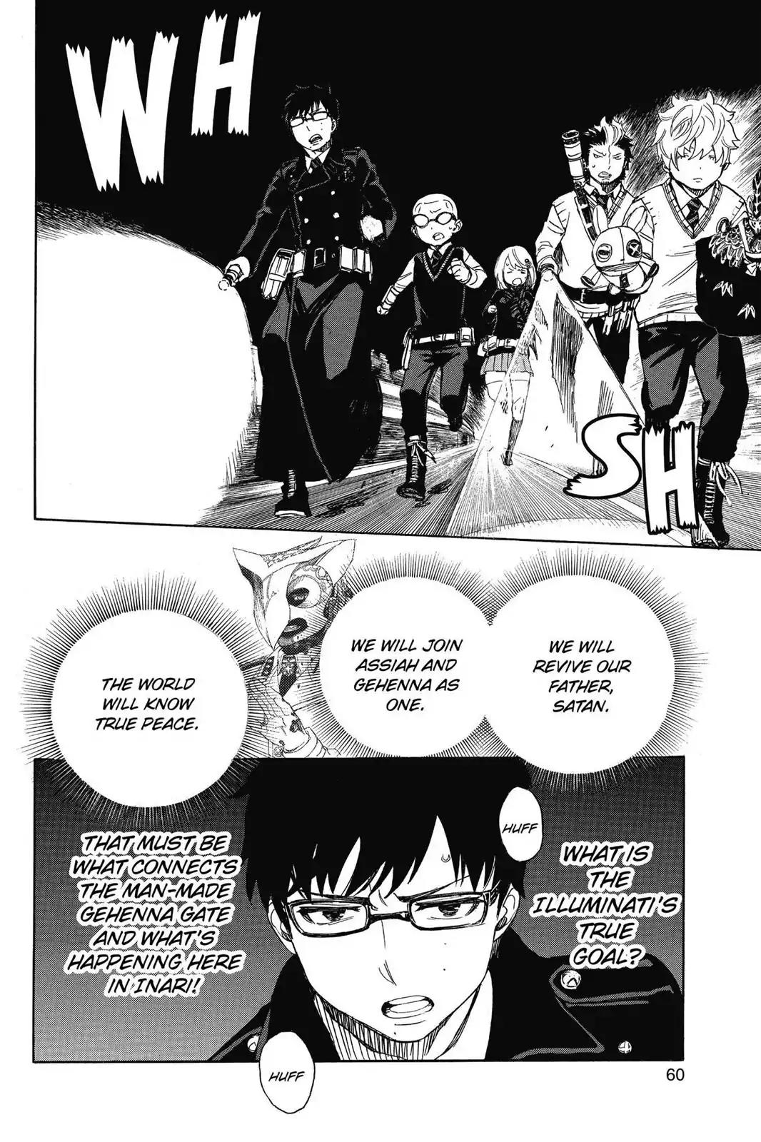 Ao no Exorcist Chapter 54 - Page 17