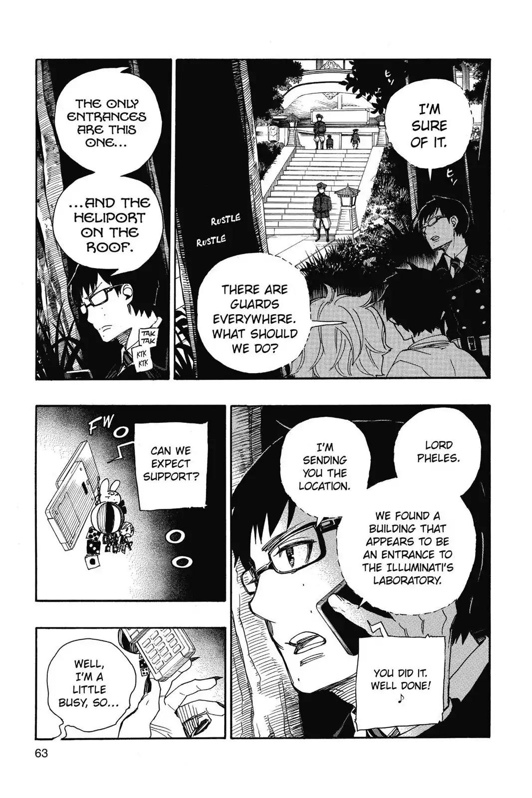 Ao no Exorcist Chapter 54 - Page 20