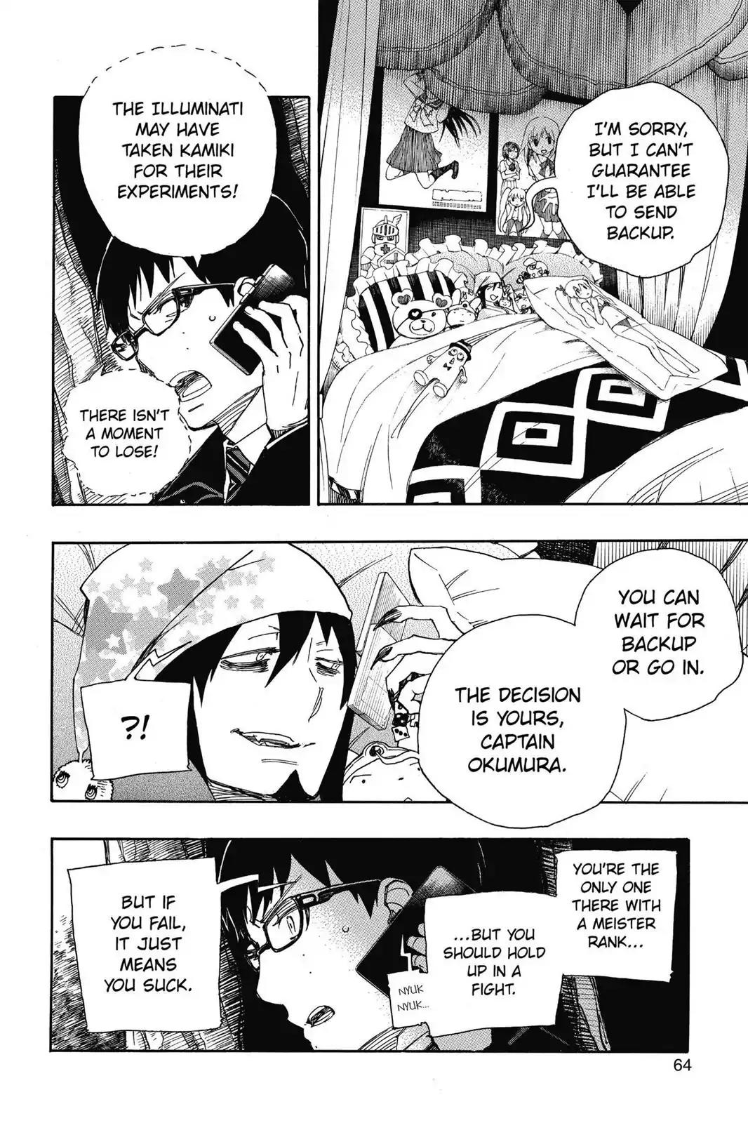 Ao no Exorcist Chapter 54 - Page 21