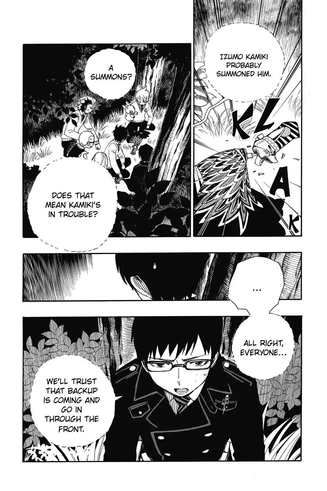 Ao no Exorcist Chapter 54 - Page 23