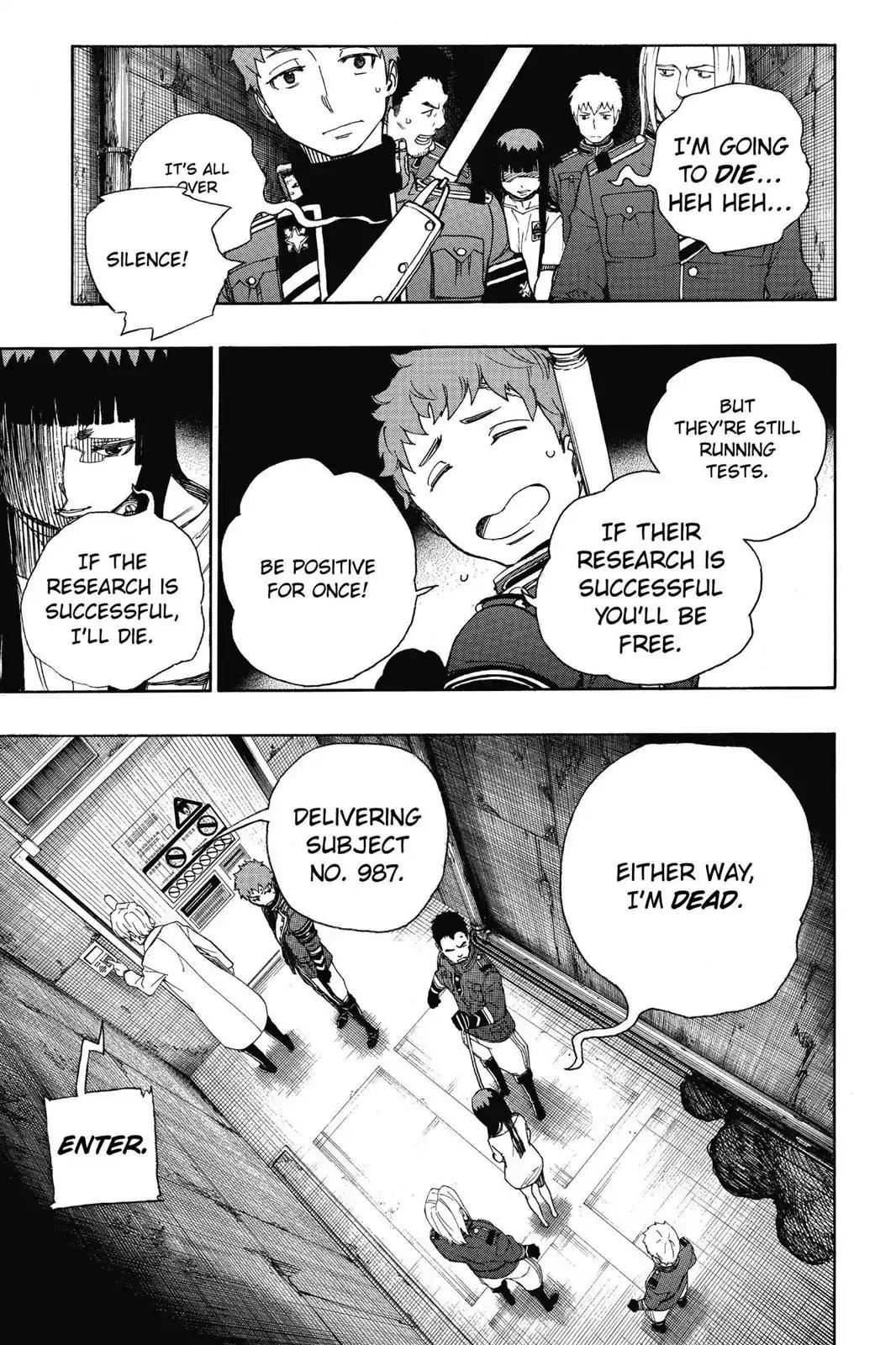 Ao no Exorcist Chapter 54 - Page 4