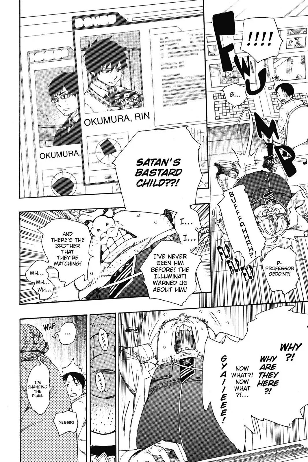 Ao no Exorcist Chapter 55 - Page 14