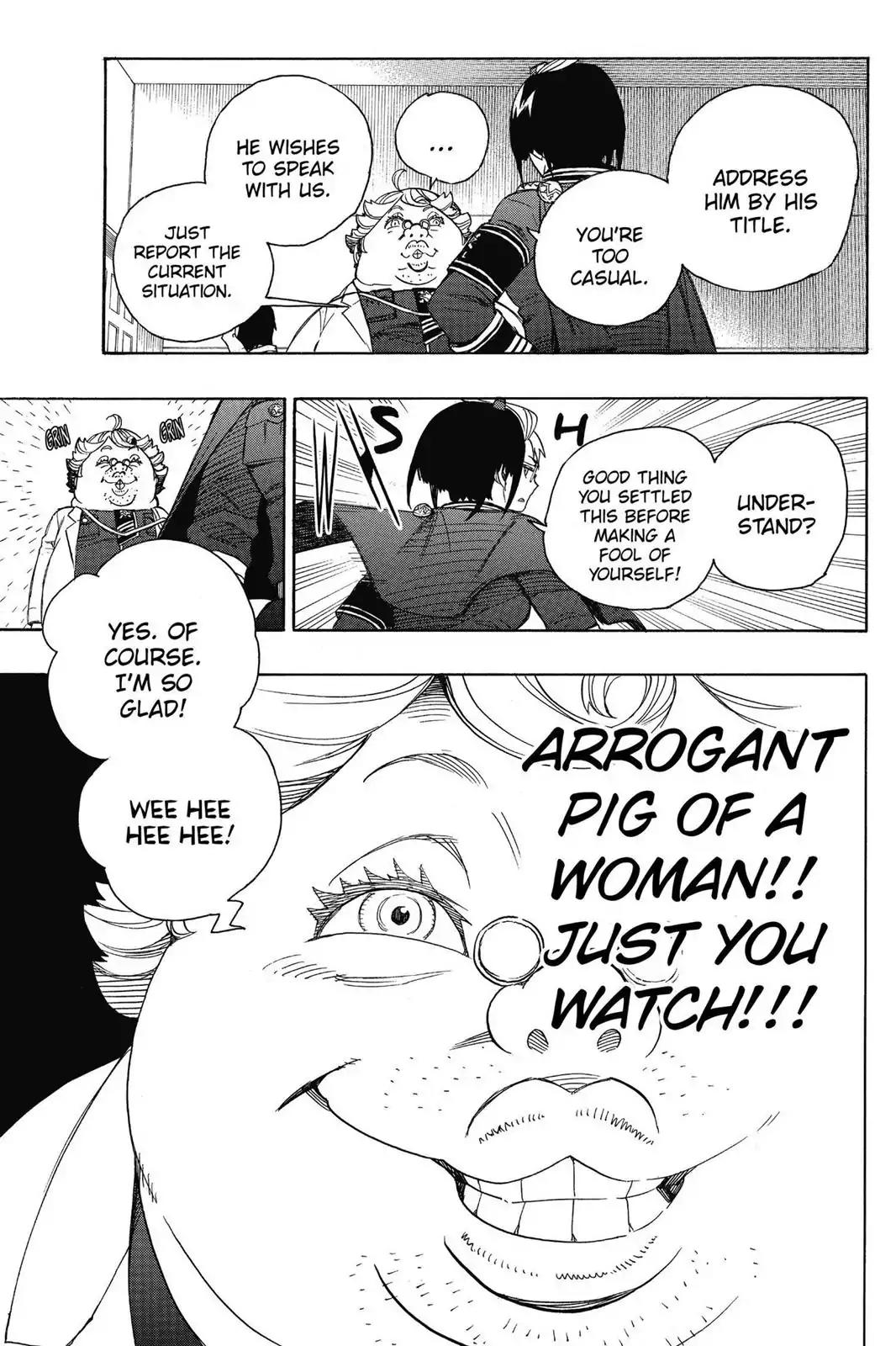 Ao no Exorcist Chapter 55 - Page 33
