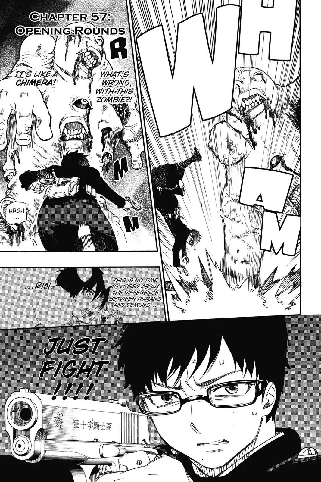 Ao no Exorcist Chapter 57 - Page 1