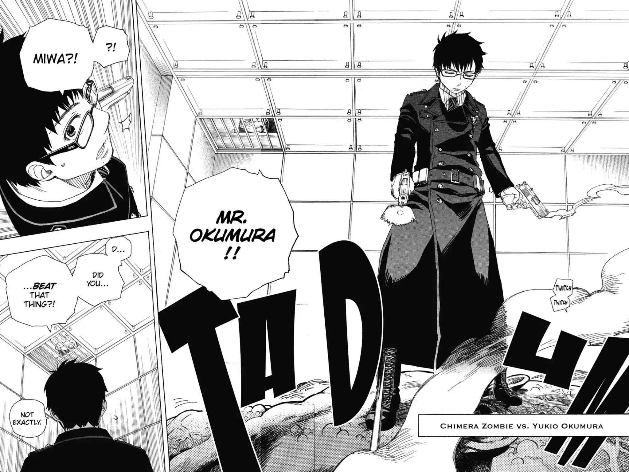 Ao no Exorcist Chapter 57 - Page 22