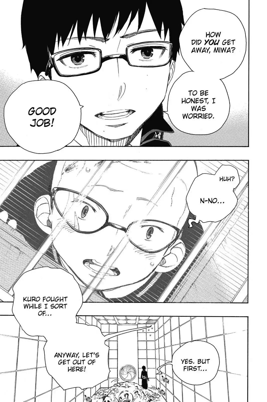 Ao no Exorcist Chapter 57 - Page 24