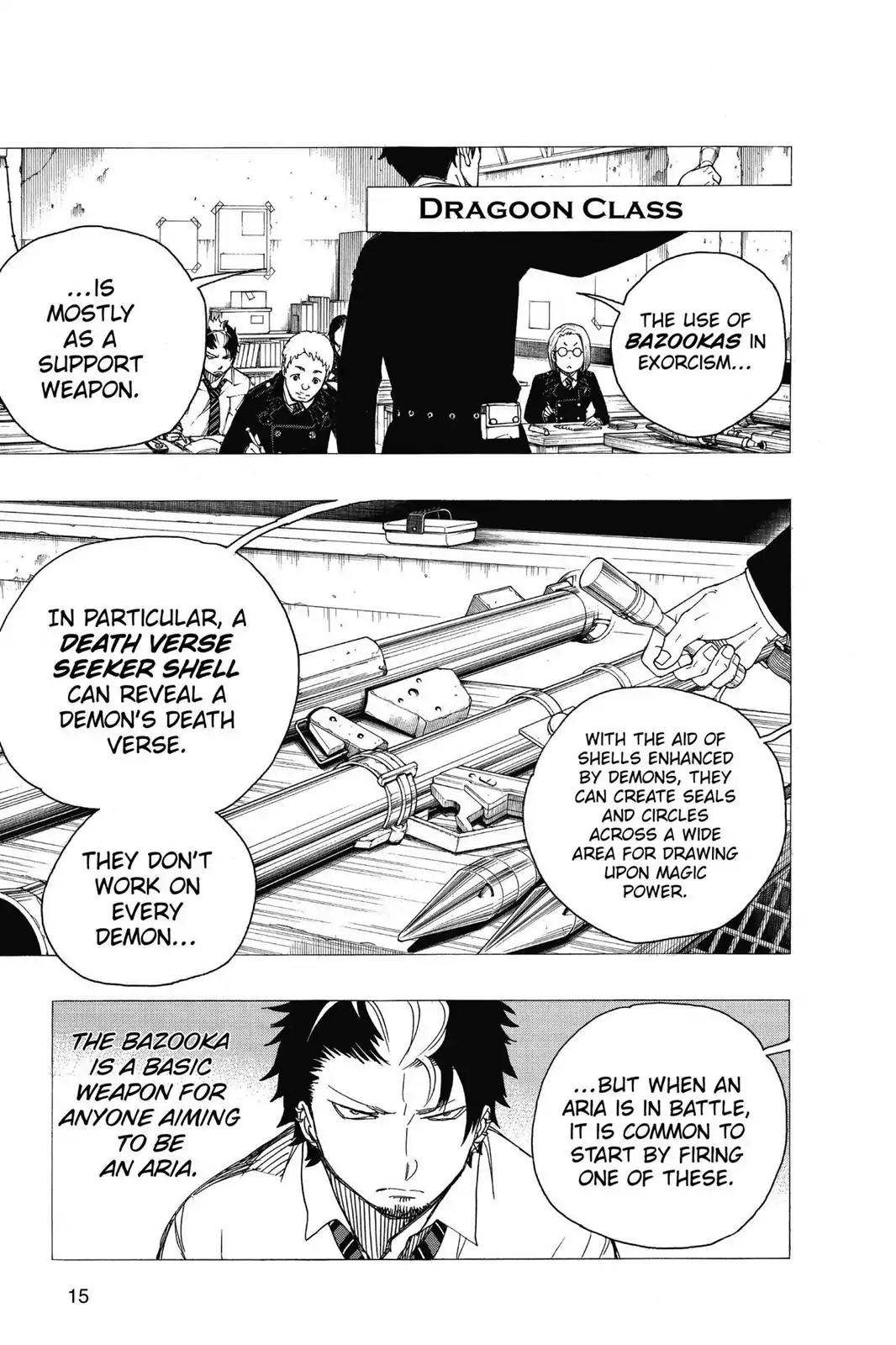 Ao no Exorcist Chapter 58 - Page 15
