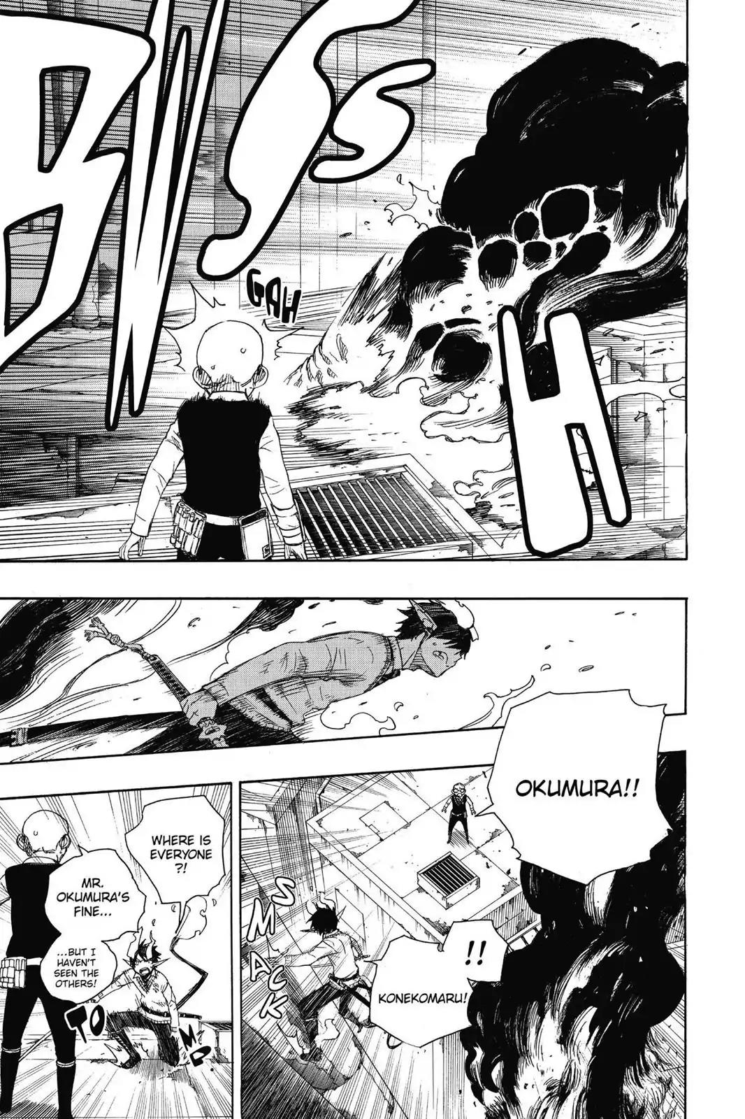 Ao no Exorcist Chapter 58 - Page 35