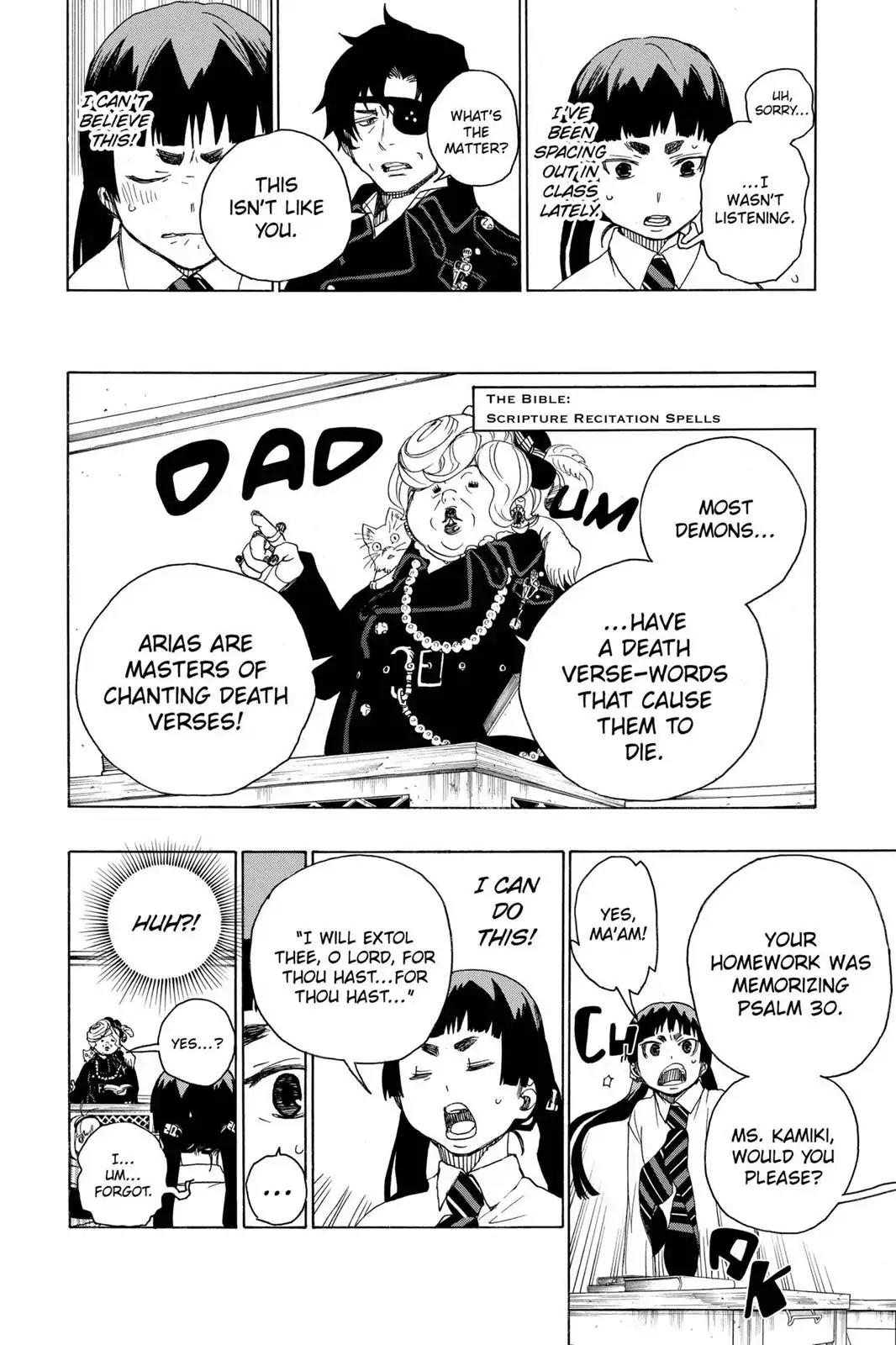 Ao no Exorcist Chapter 6 - Page 12