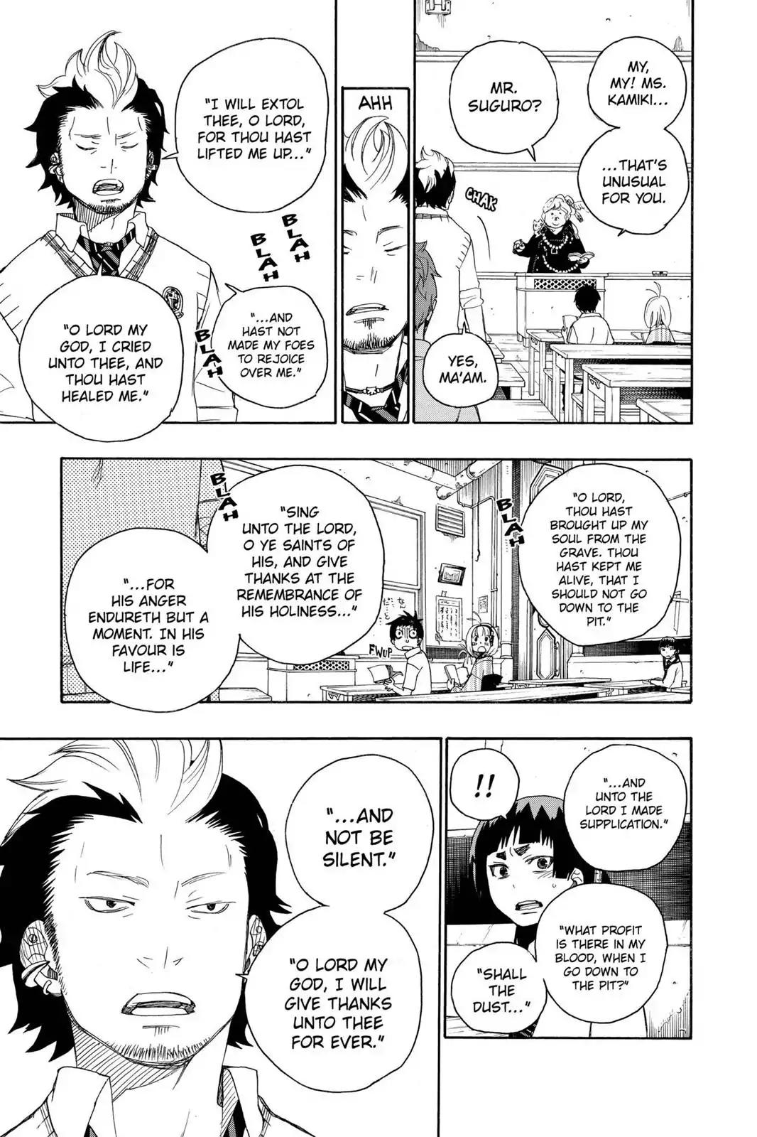 Ao no Exorcist Chapter 6 - Page 13