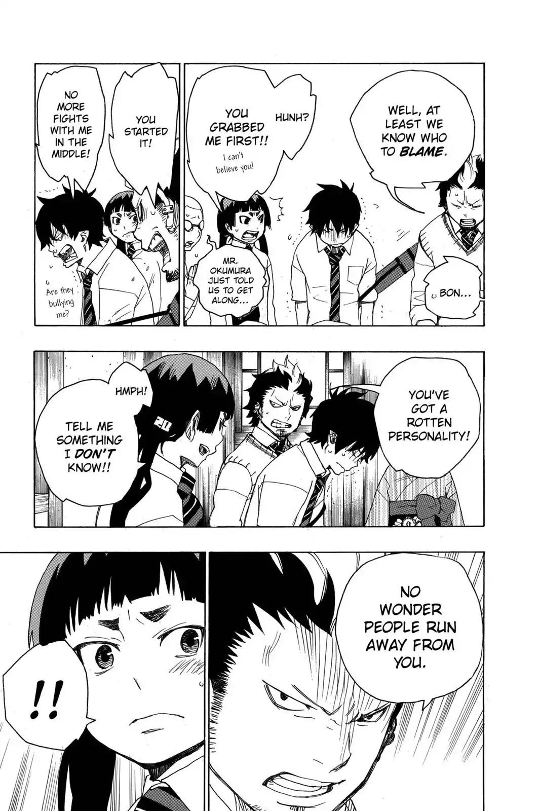 Ao no Exorcist Chapter 6 - Page 21