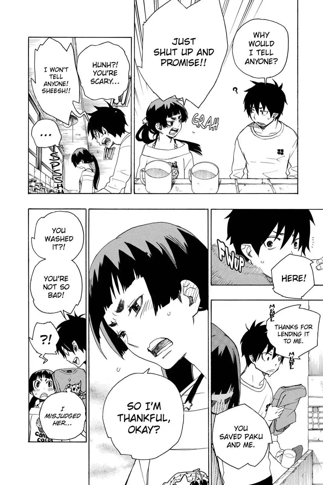 Ao no Exorcist Chapter 6 - Page 4