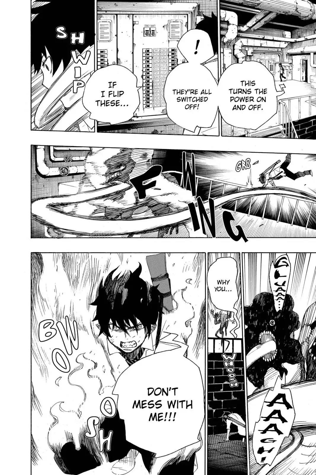 Ao no Exorcist Chapter 6 - Page 34
