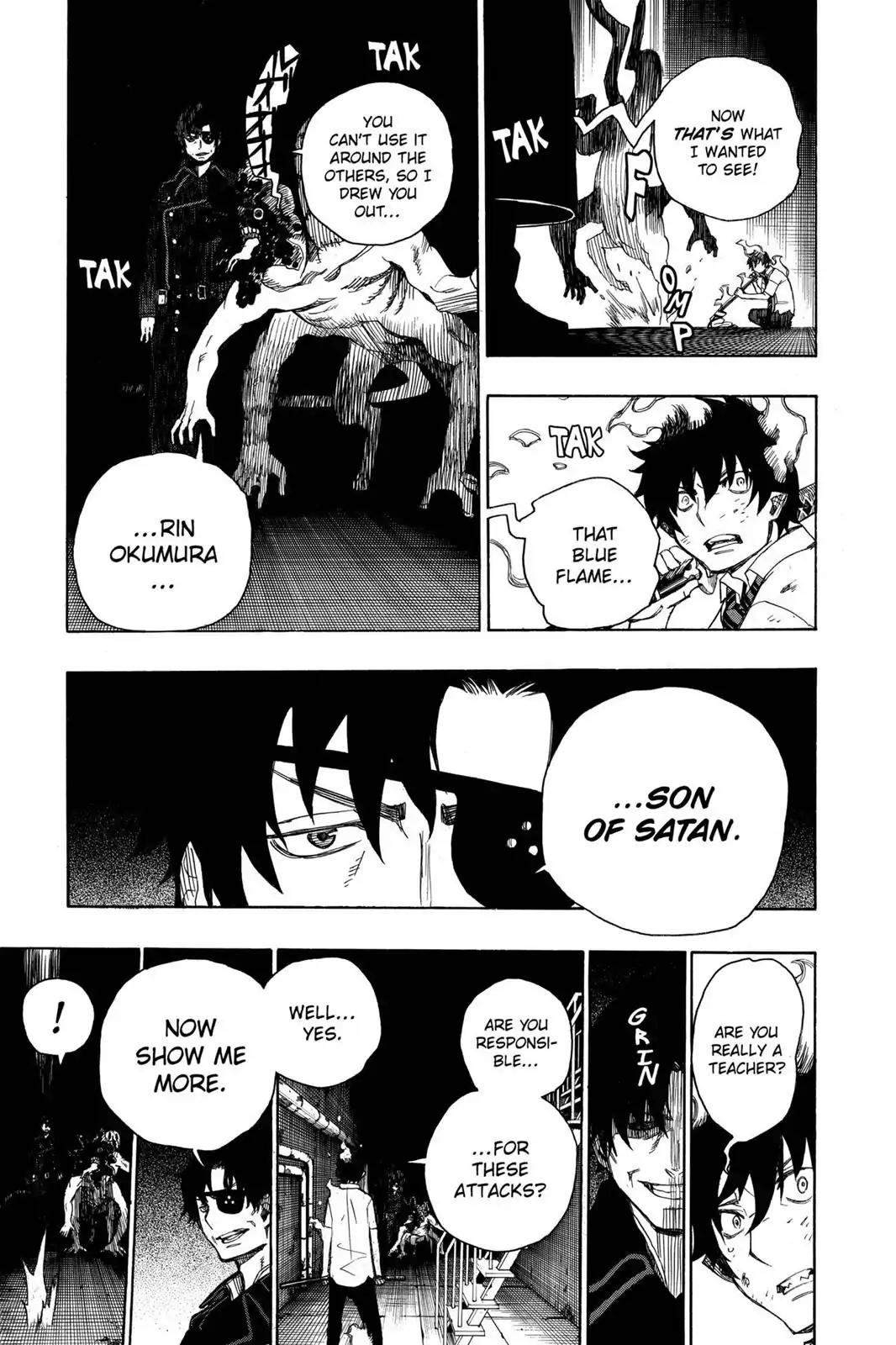 Ao no Exorcist Chapter 6 - Page 35