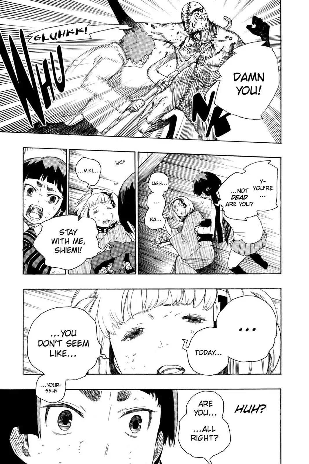Ao no Exorcist Chapter 6 - Page 39