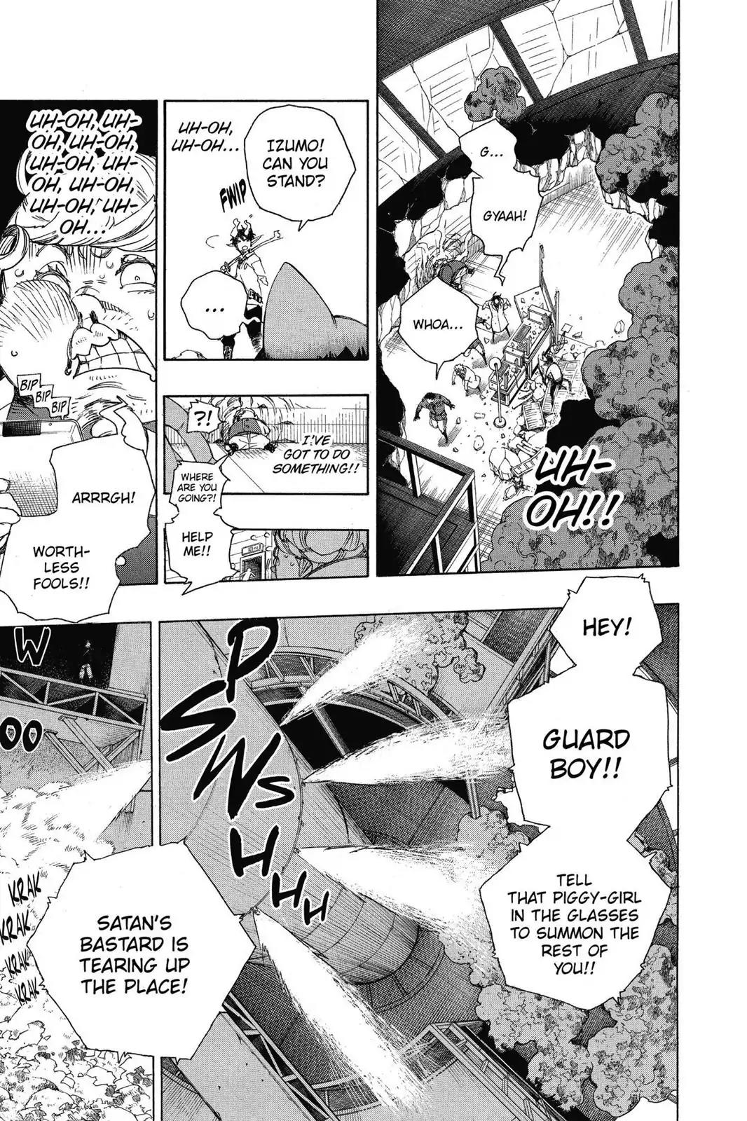 Ao no Exorcist Chapter 61 - Page 8