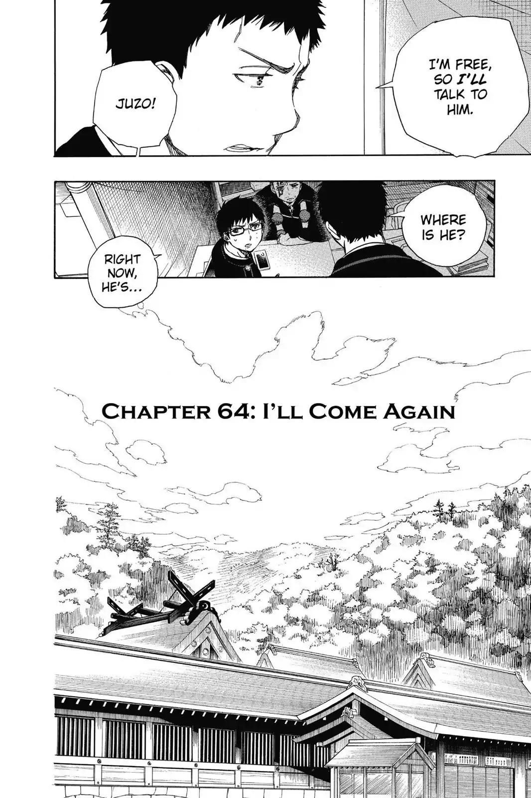 Ao no Exorcist Chapter 64 - Page 4