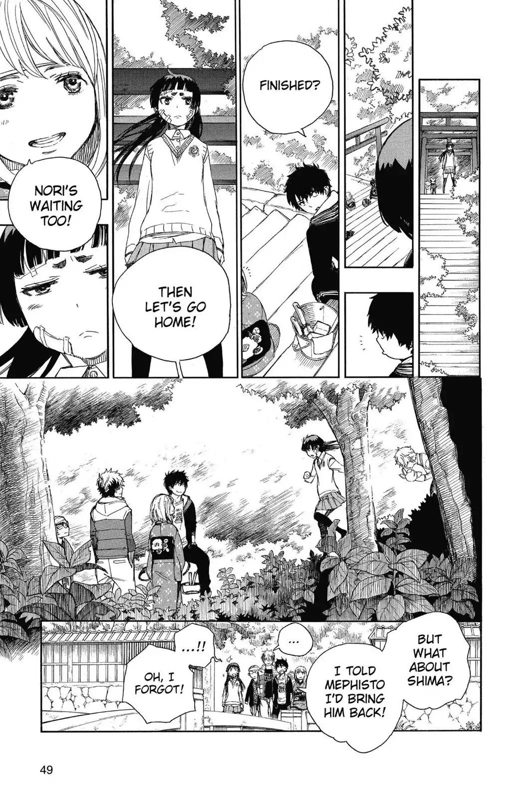 Ao no Exorcist Chapter 64 - Page 7