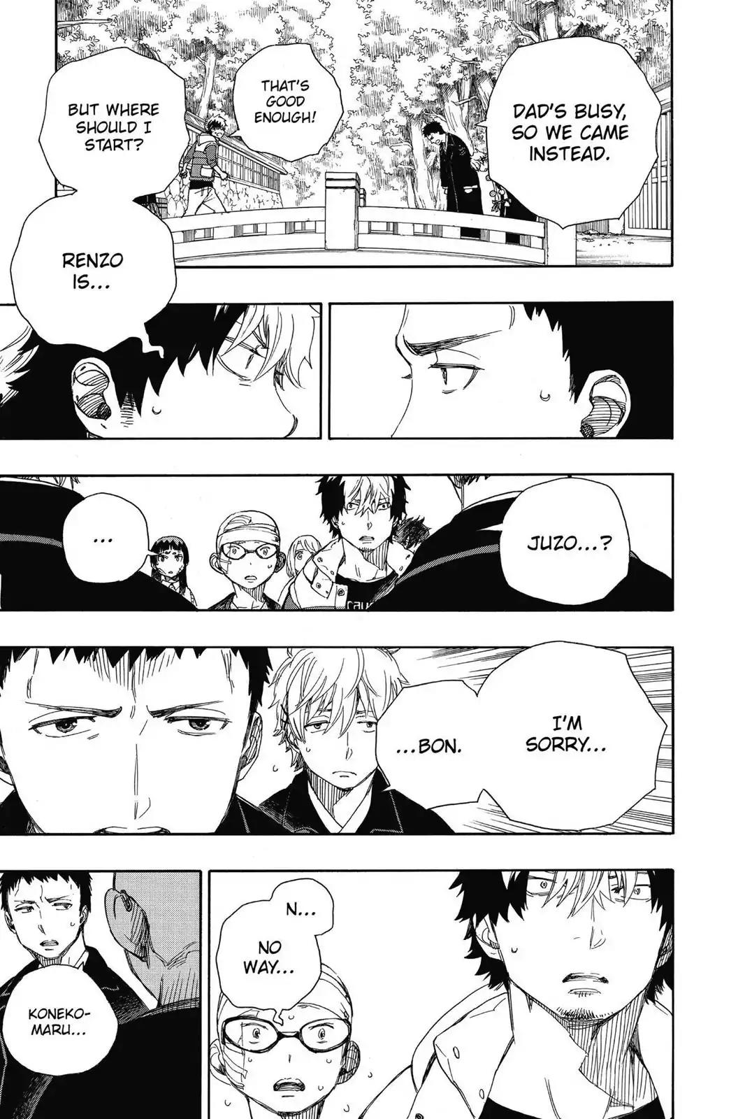 Ao no Exorcist Chapter 64 - Page 9