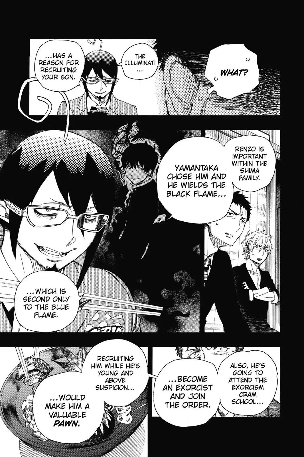 Ao no Exorcist Chapter 65 - Page 11