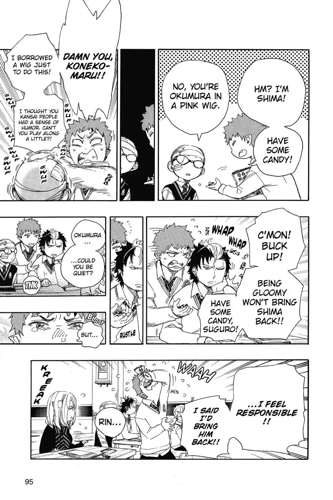 Ao no Exorcist Chapter 65 - Page 19