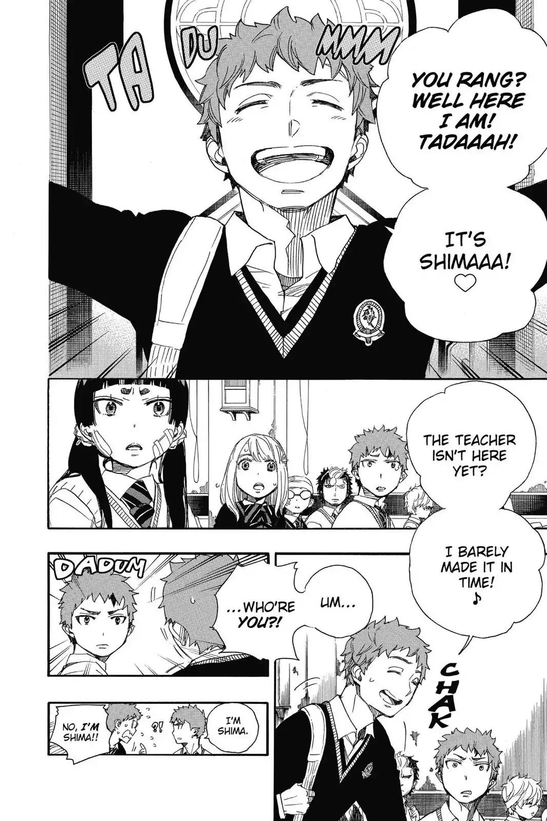 Ao no Exorcist Chapter 65 - Page 20