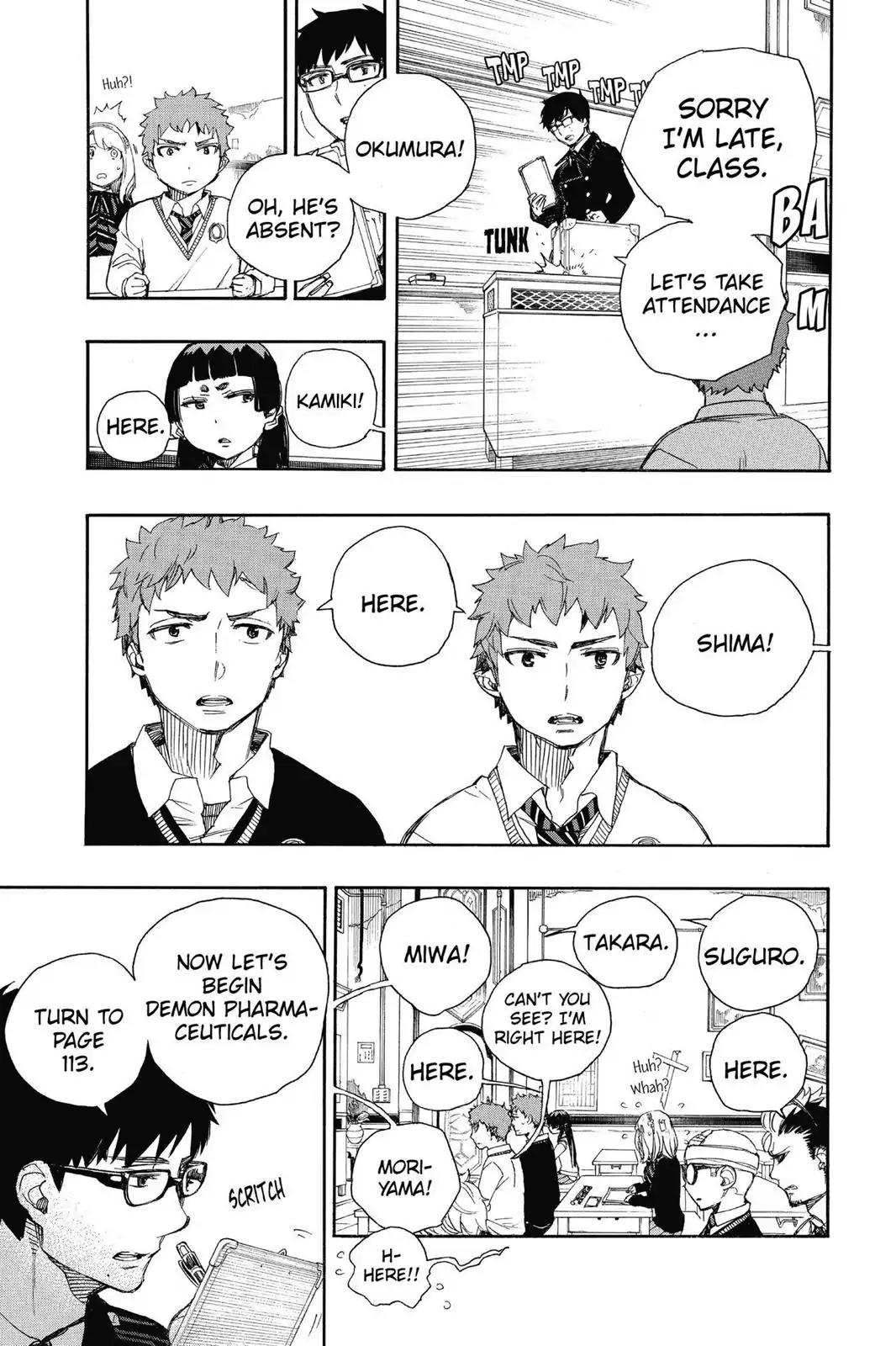 Ao no Exorcist Chapter 65 - Page 21