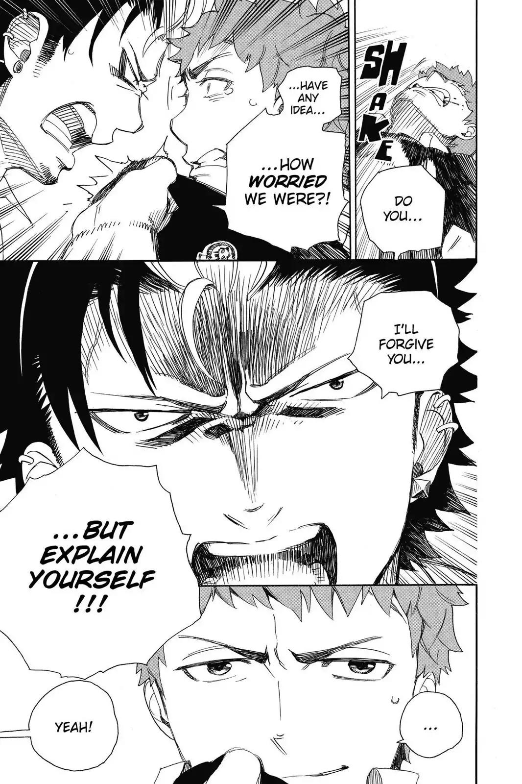Ao no Exorcist Chapter 65 - Page 25