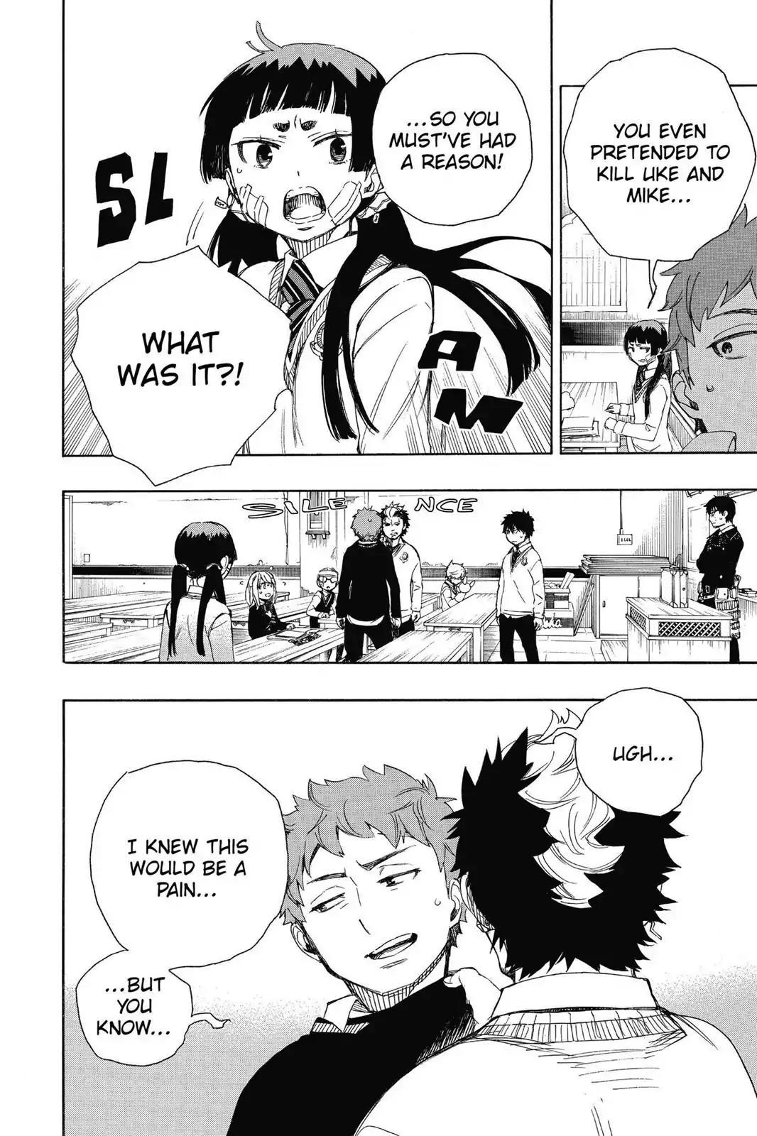 Ao no Exorcist Chapter 65 - Page 26