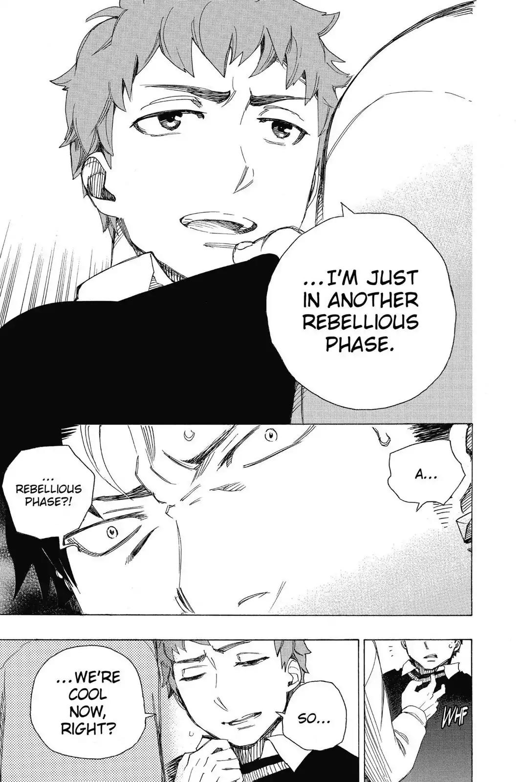 Ao no Exorcist Chapter 65 - Page 27