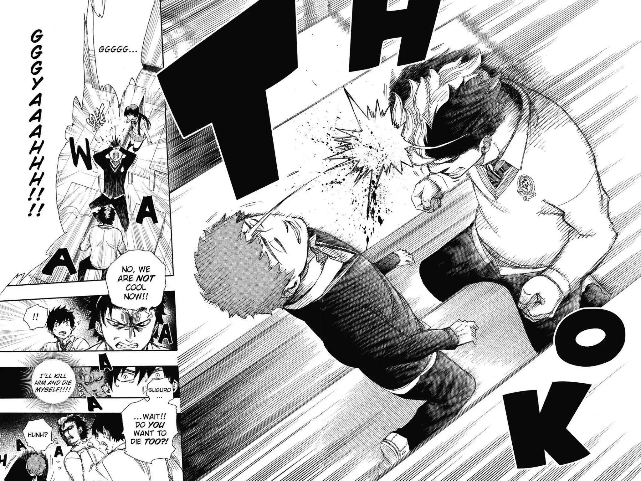 Ao no Exorcist Chapter 65 - Page 28