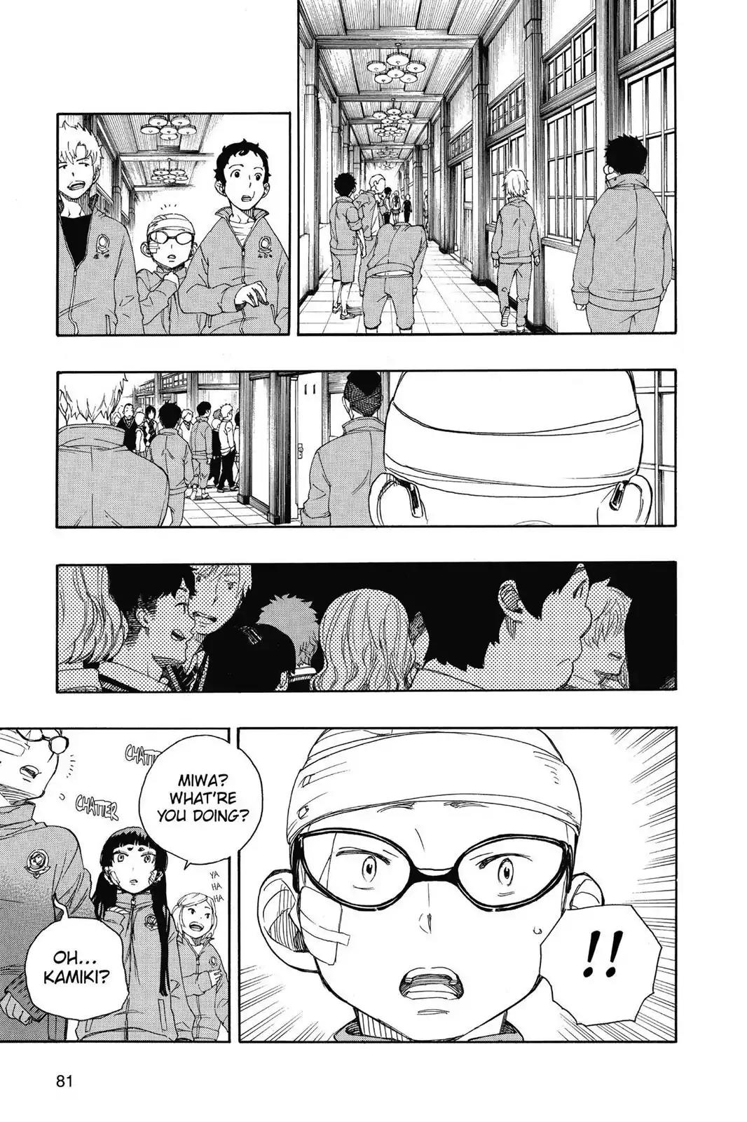 Ao no Exorcist Chapter 65 - Page 5