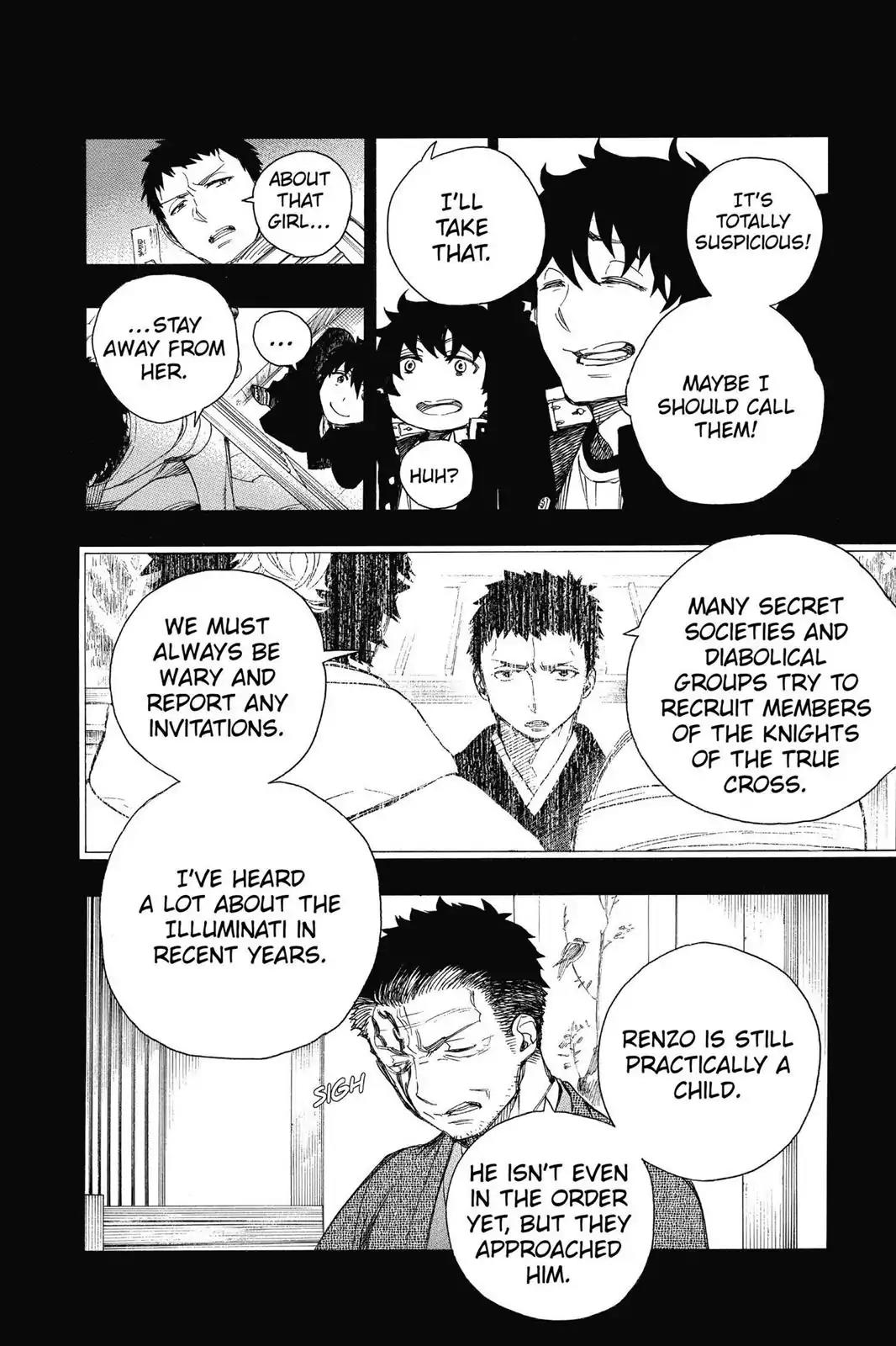 Ao no Exorcist Chapter 65 - Page 8