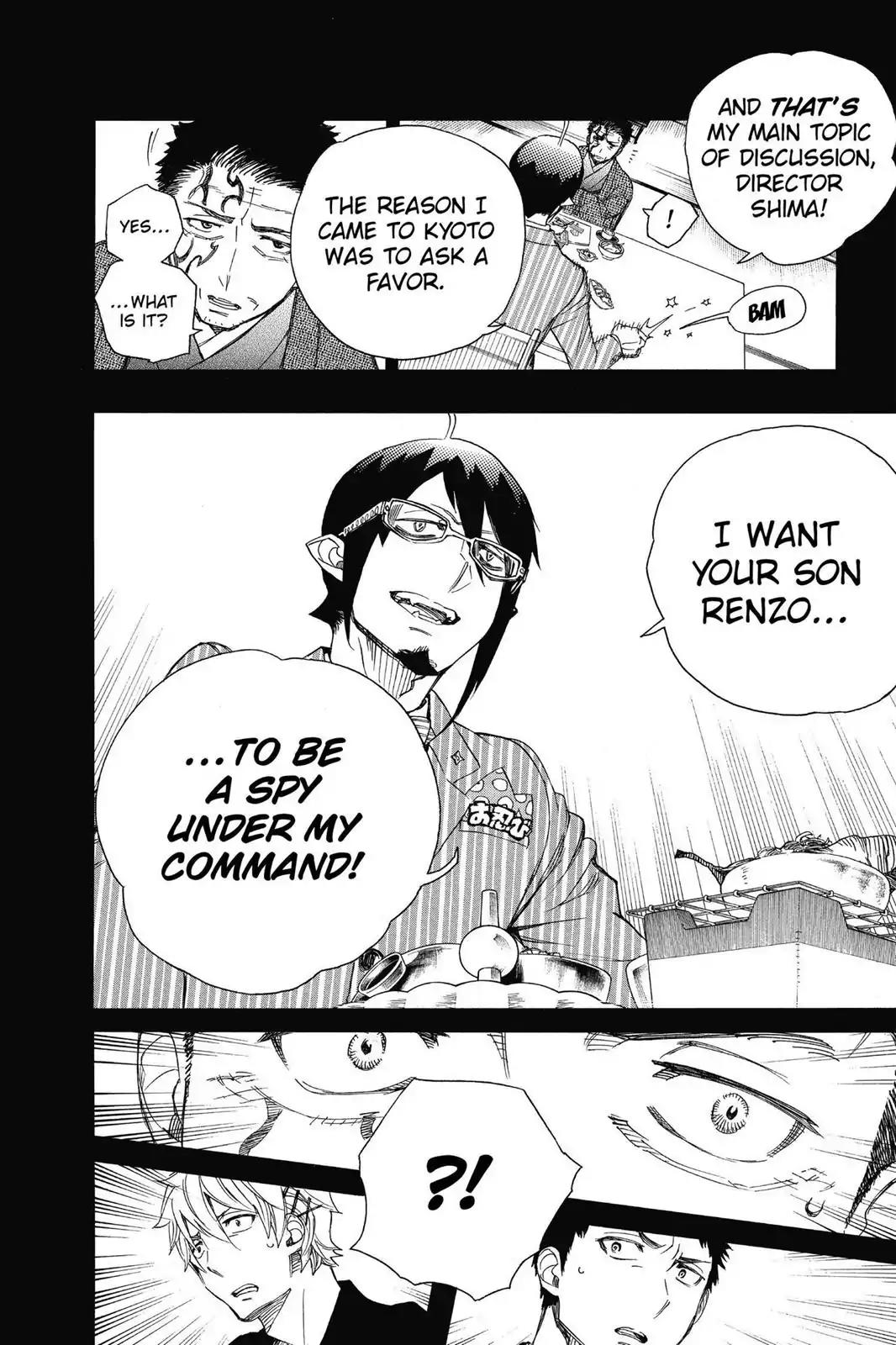Ao no Exorcist Chapter 65 - Page 10