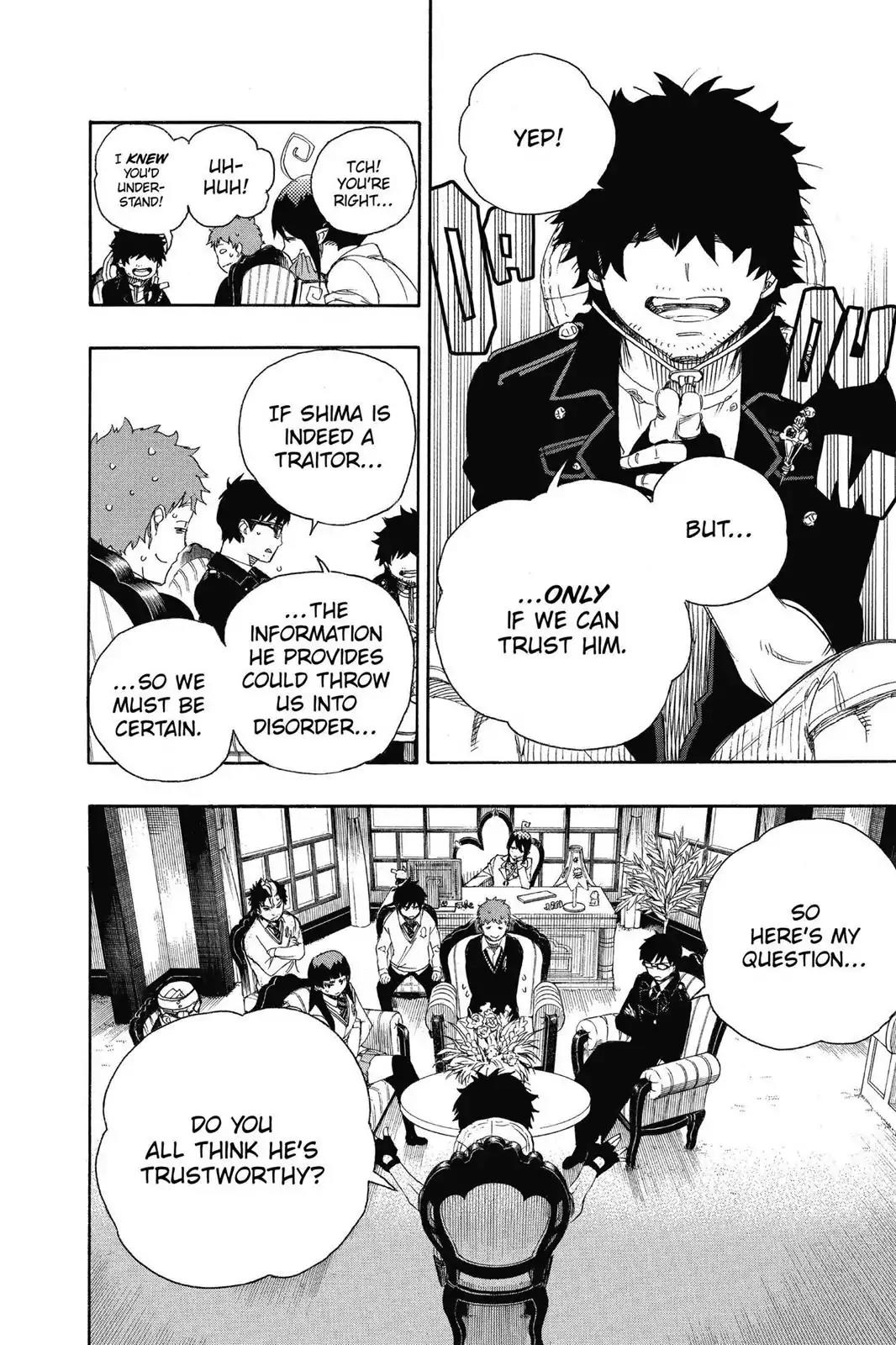 Ao no Exorcist Chapter 66 - Page 12