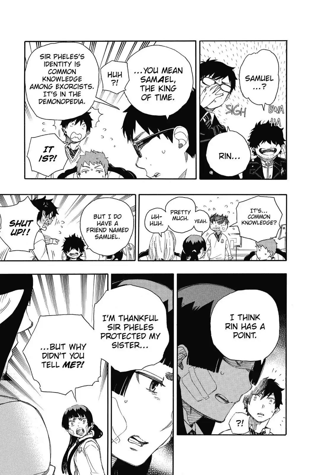 Ao no Exorcist Chapter 66 - Page 15