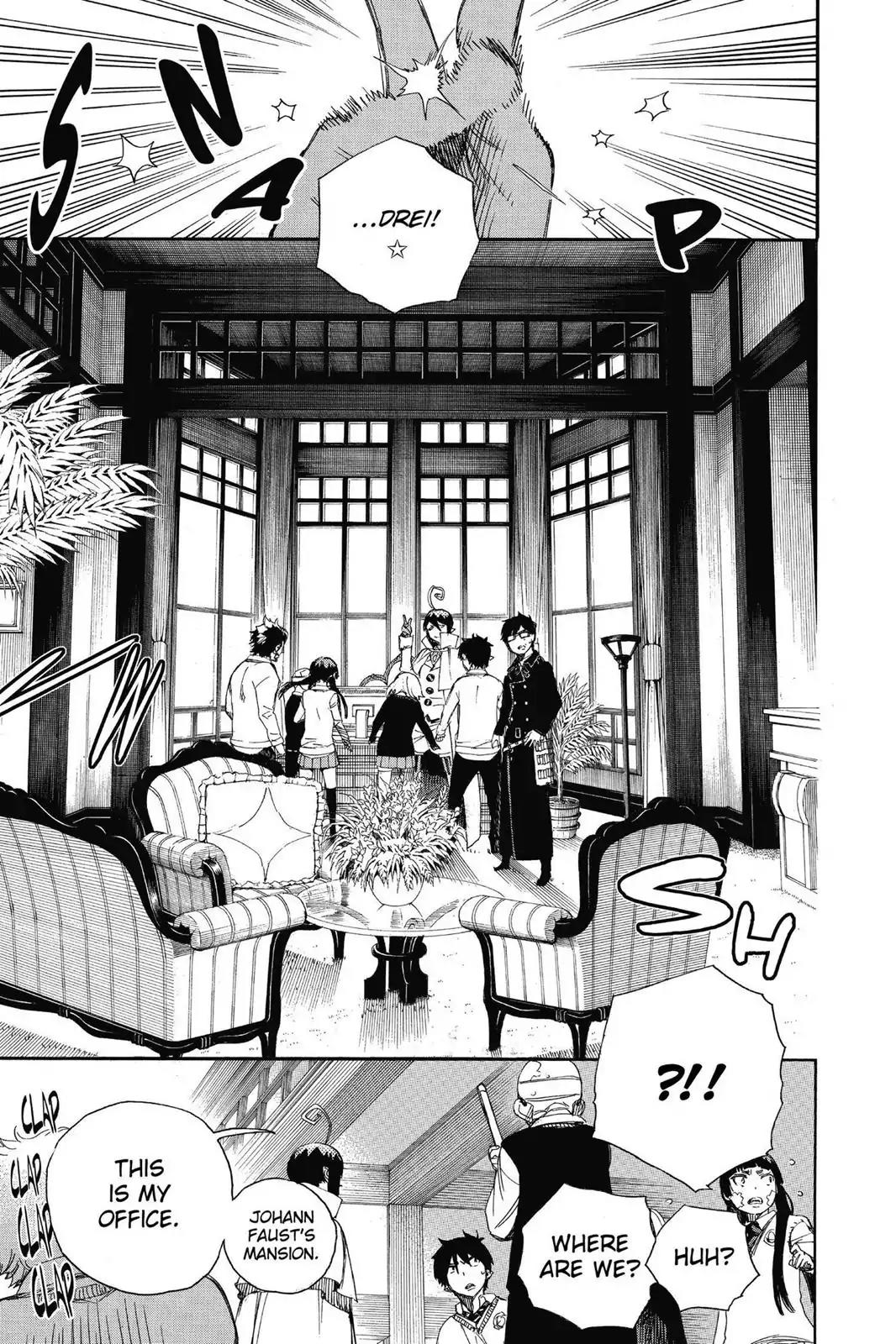 Ao no Exorcist Chapter 66 - Page 3