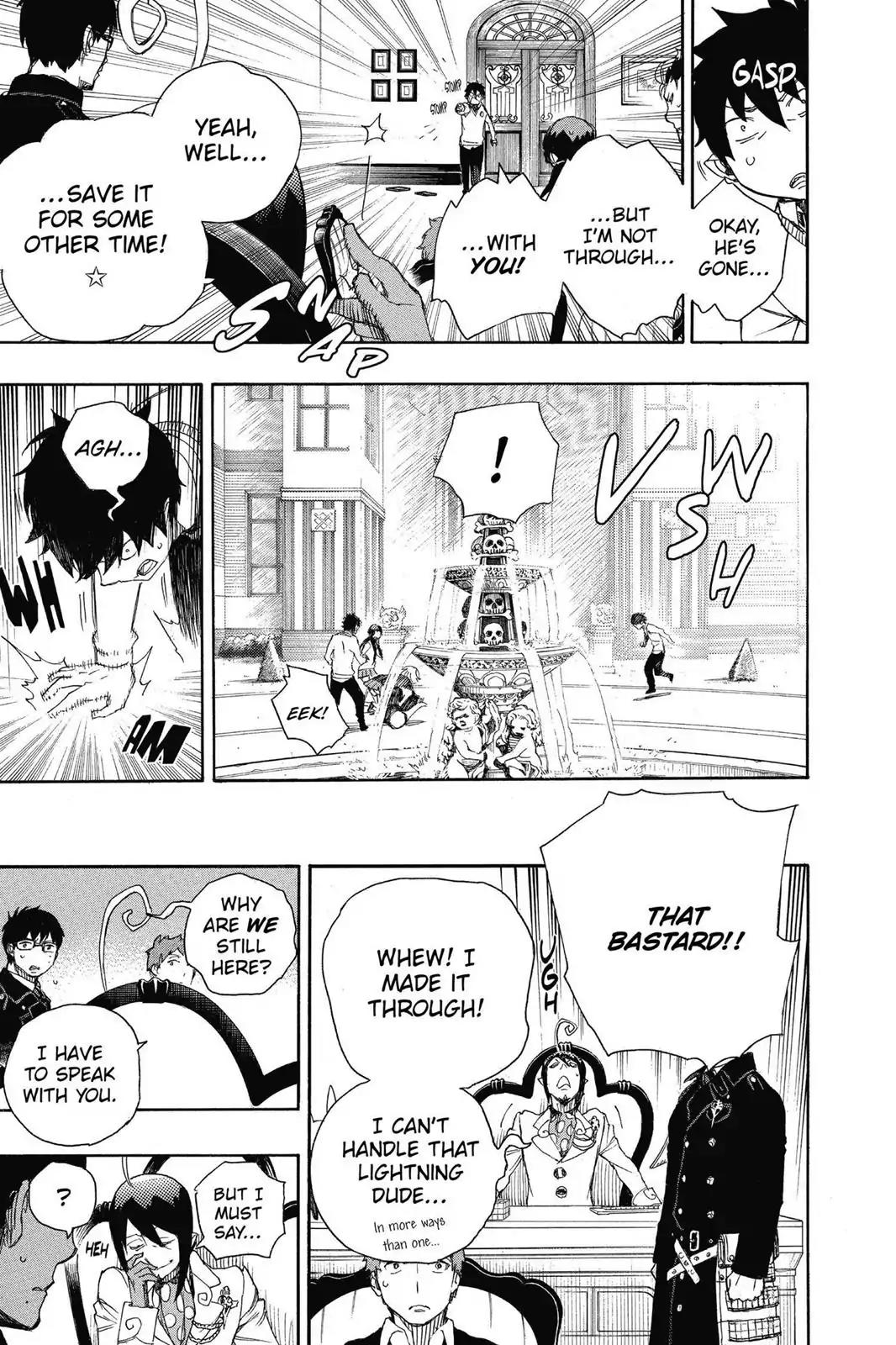 Ao no Exorcist Chapter 66 - Page 30