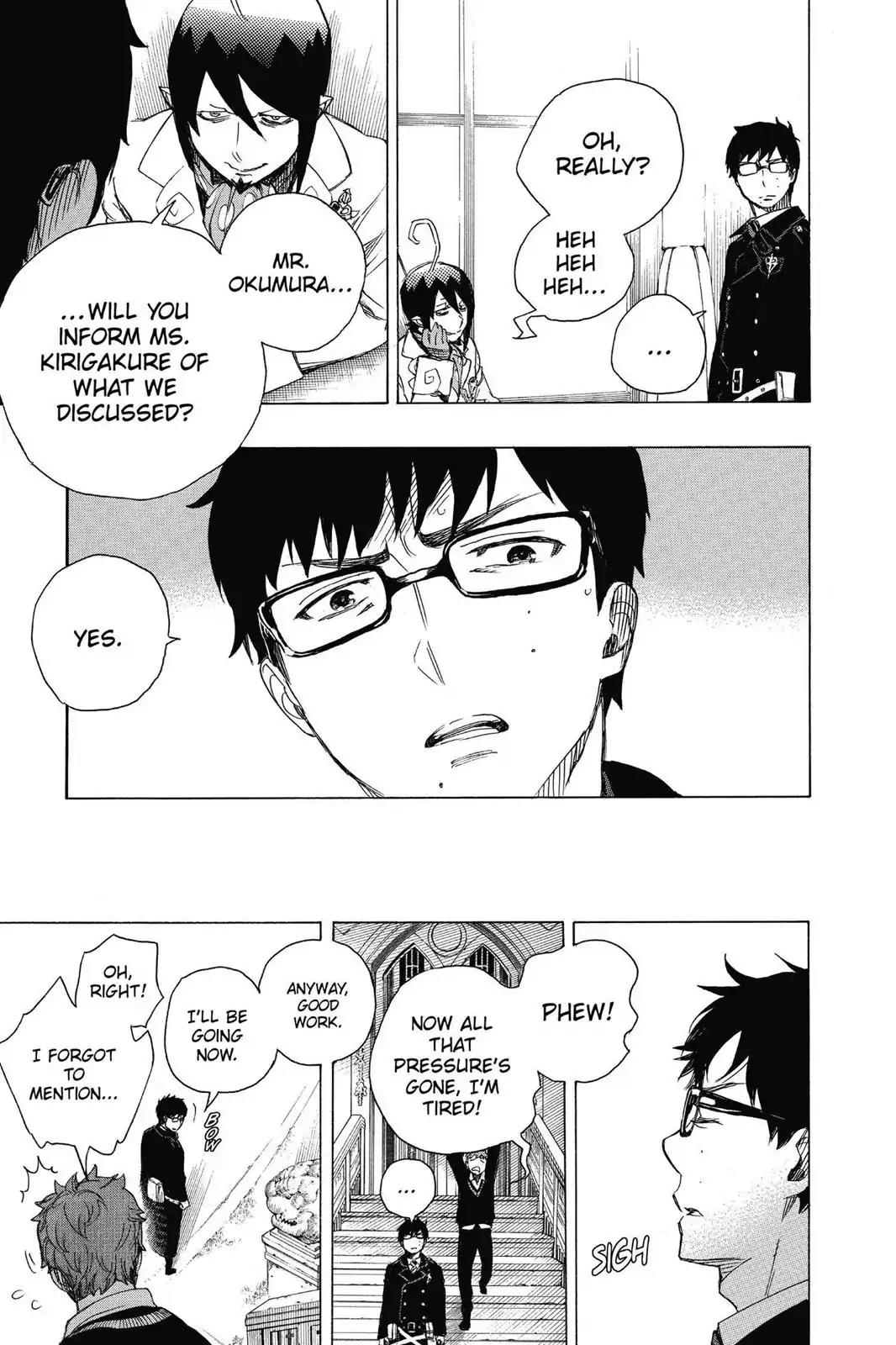Ao no Exorcist Chapter 66 - Page 32