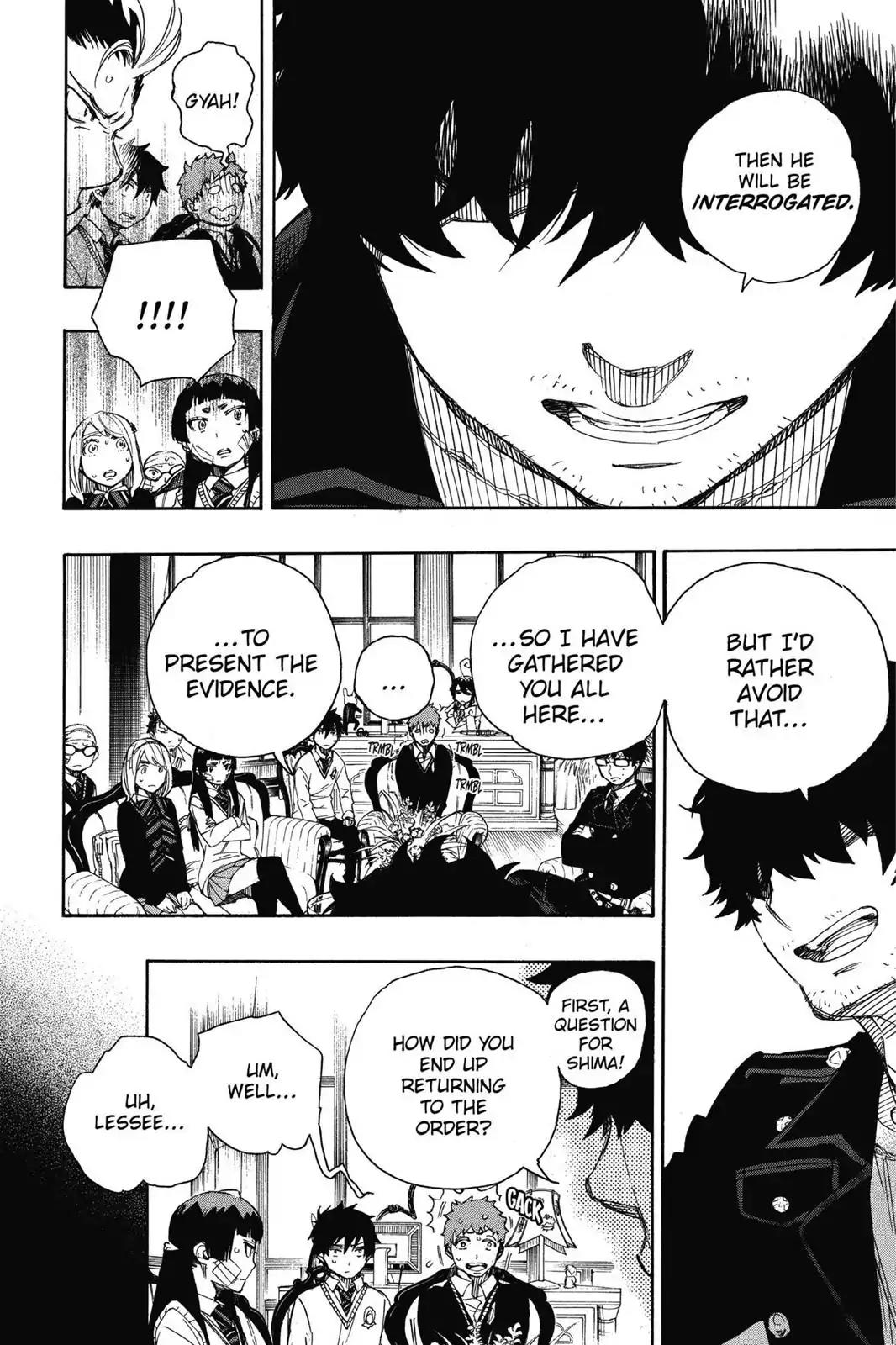 Ao no Exorcist Chapter 66 - Page 8
