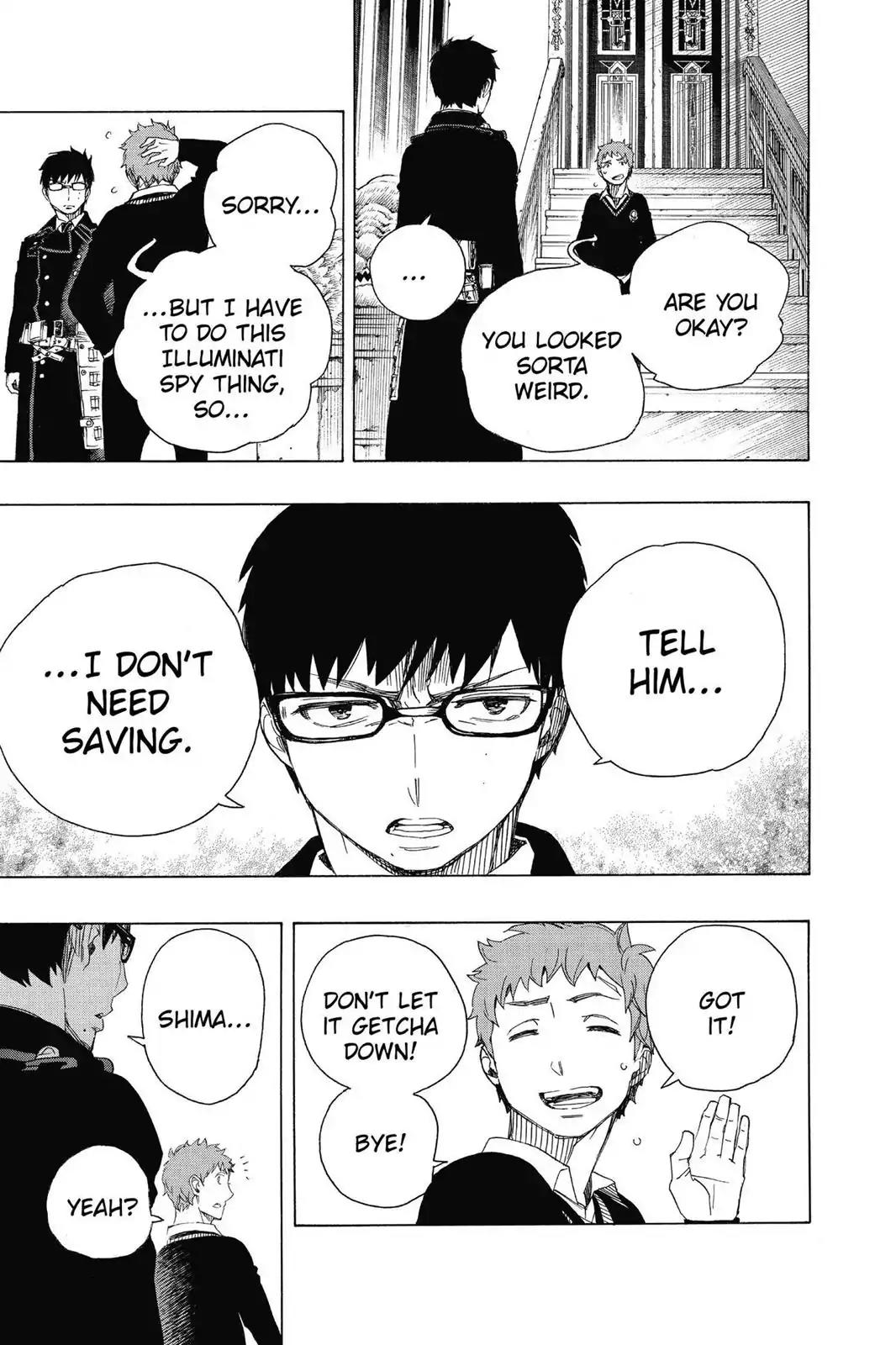 Ao no Exorcist Chapter 67 - Page 22