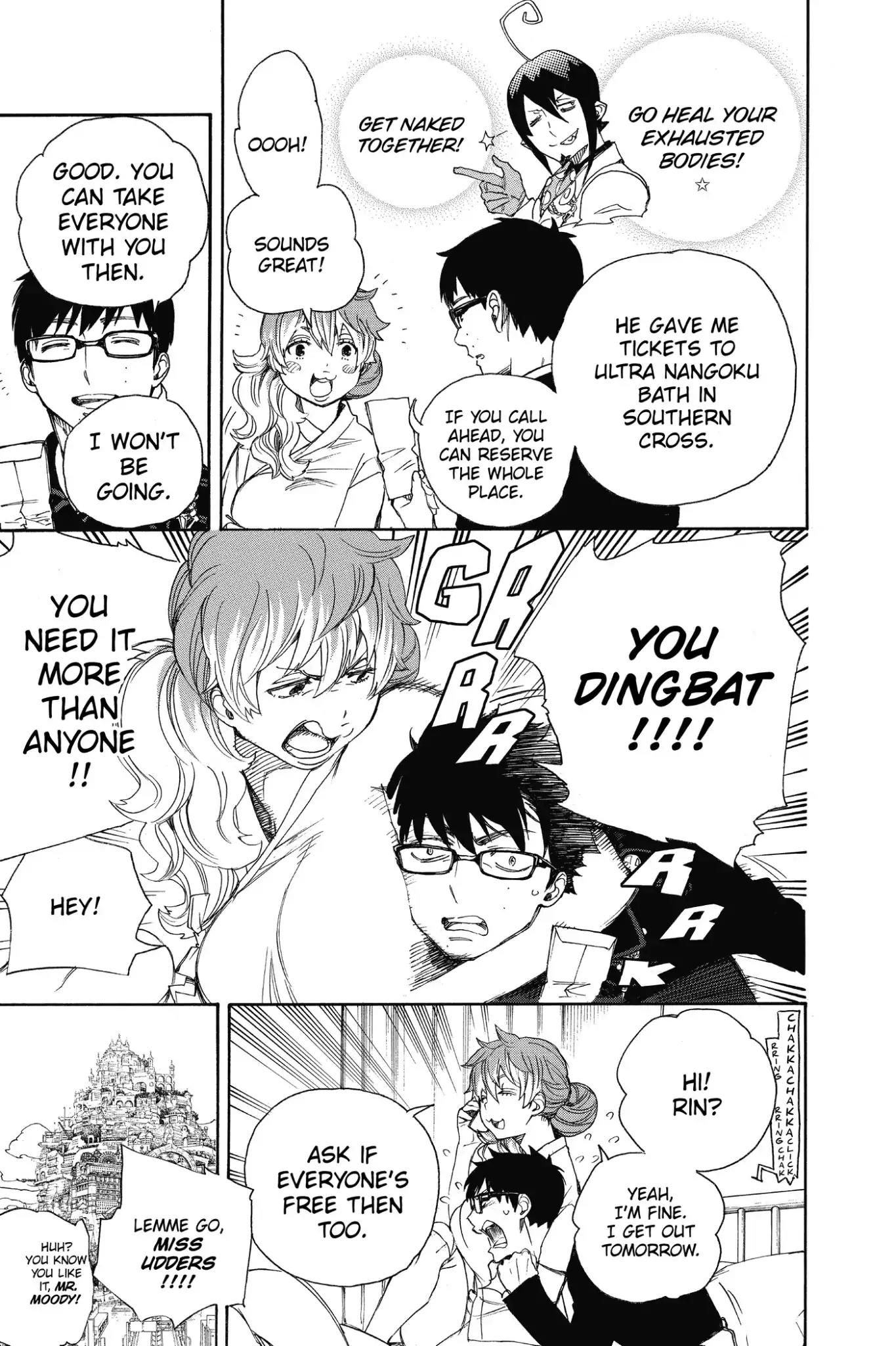 Ao no Exorcist Chapter 68 - Page 13