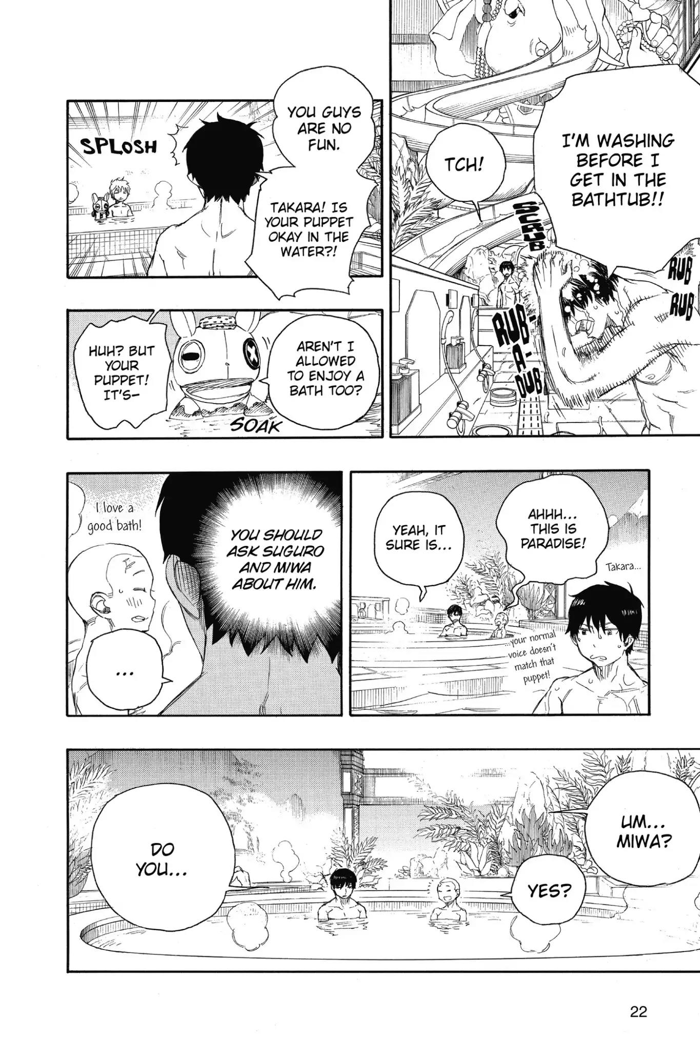 Ao no Exorcist Chapter 68 - Page 22