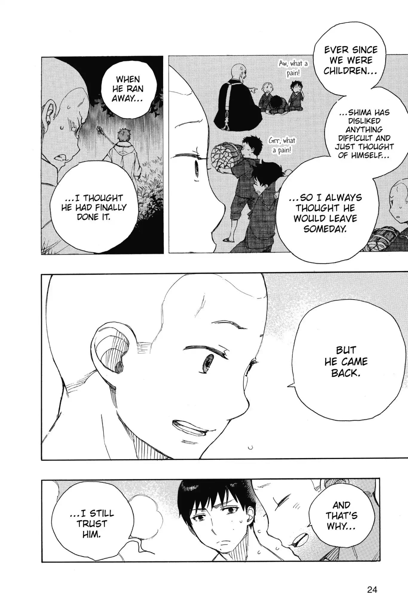 Ao no Exorcist Chapter 68 - Page 24