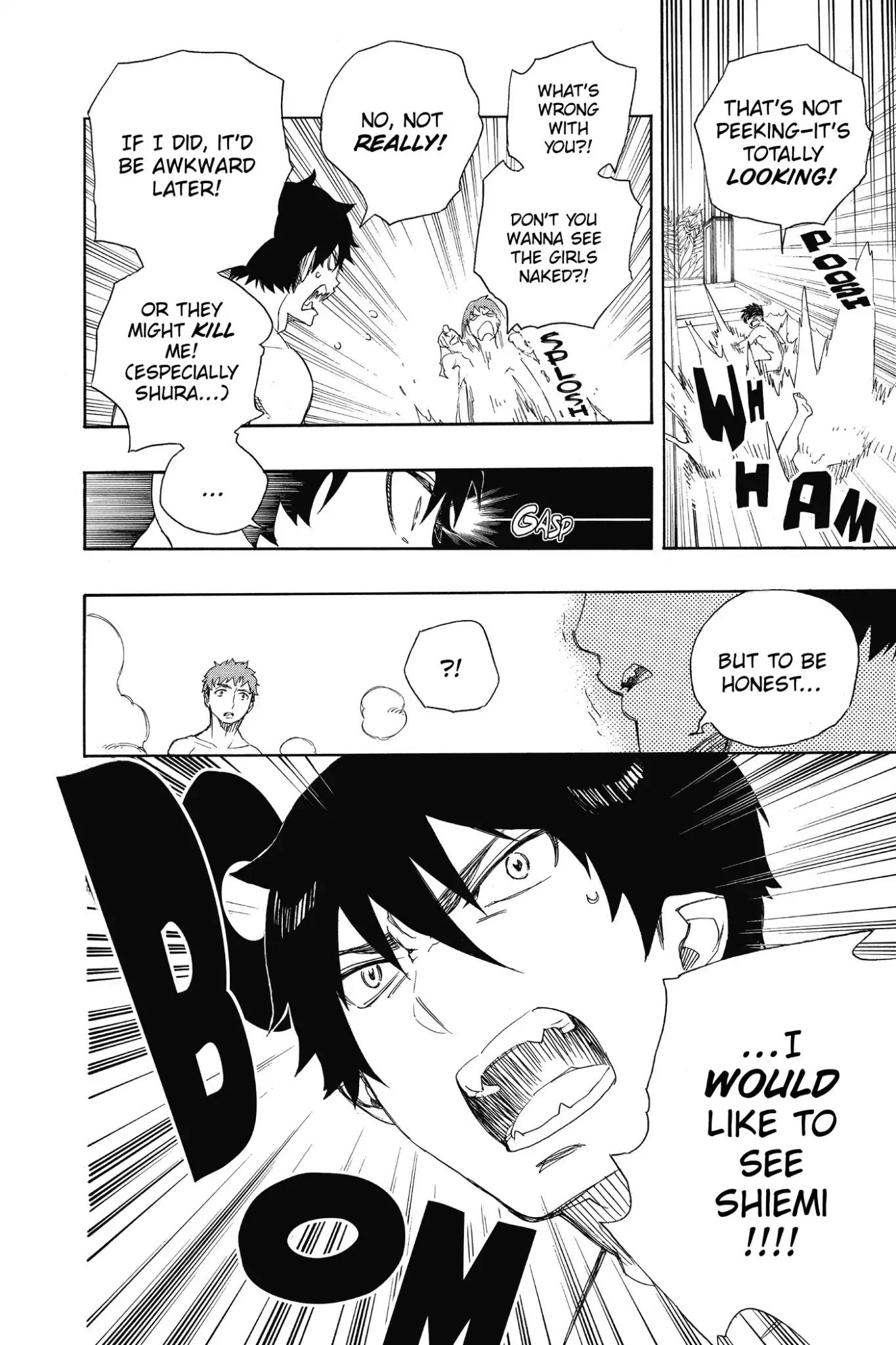 Ao no Exorcist Chapter 68 - Page 30