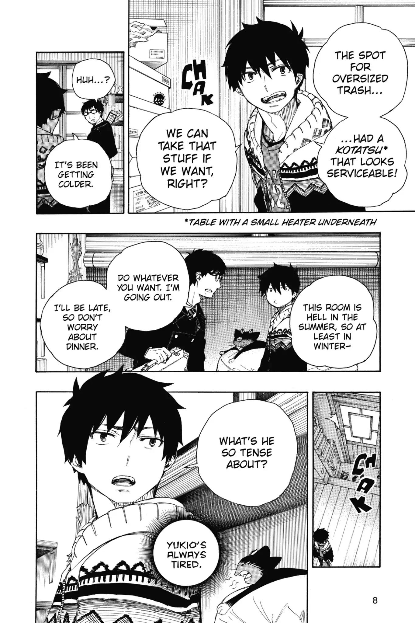 Ao no Exorcist Chapter 68 - Page 8